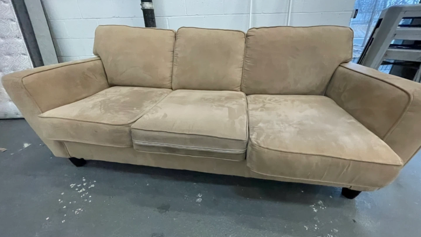 Tan 3-Seater Sofa