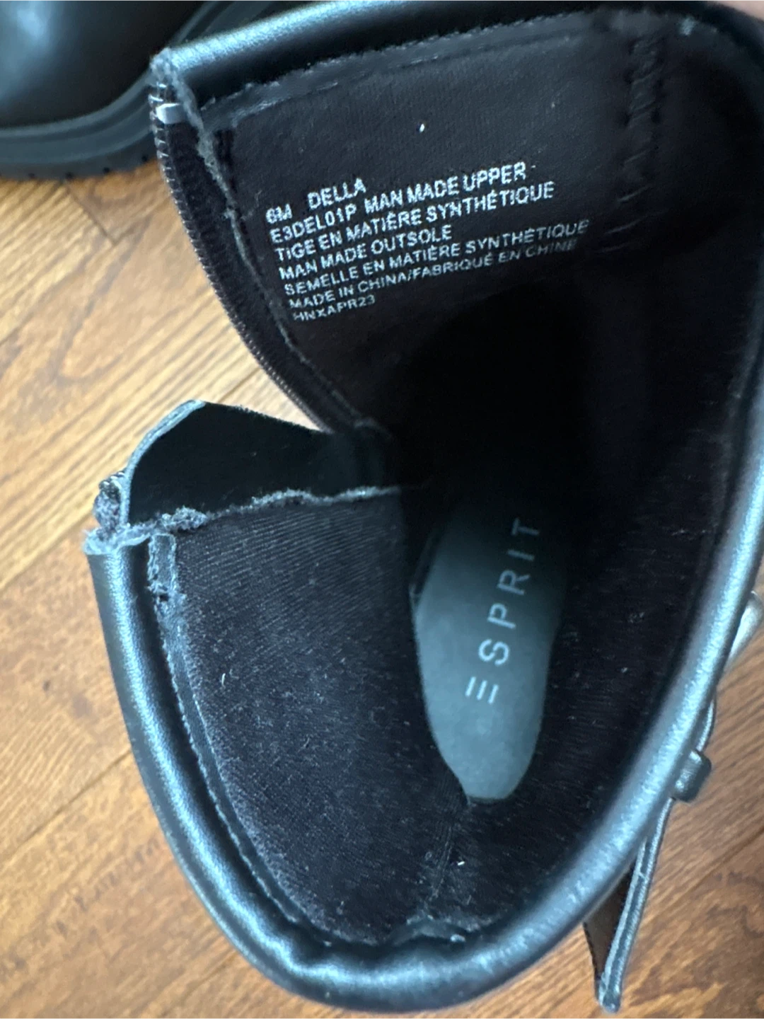 Esprit Black 'Della' Boots - Size 6M - photo 5