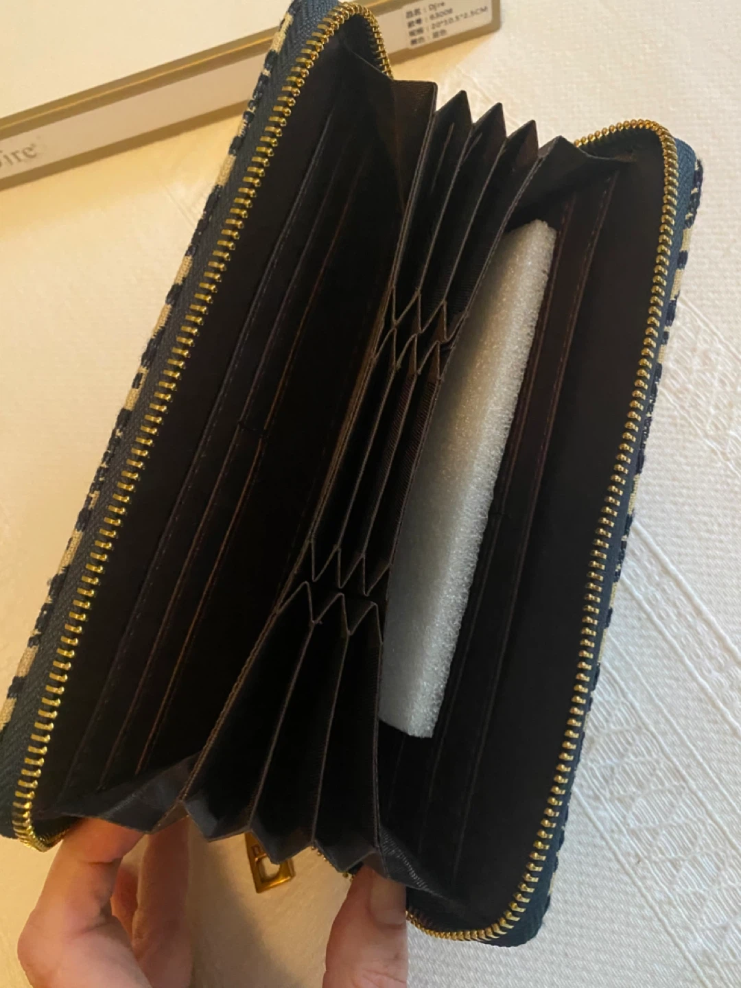 Zippered Wallet with Card Slots - photo 2