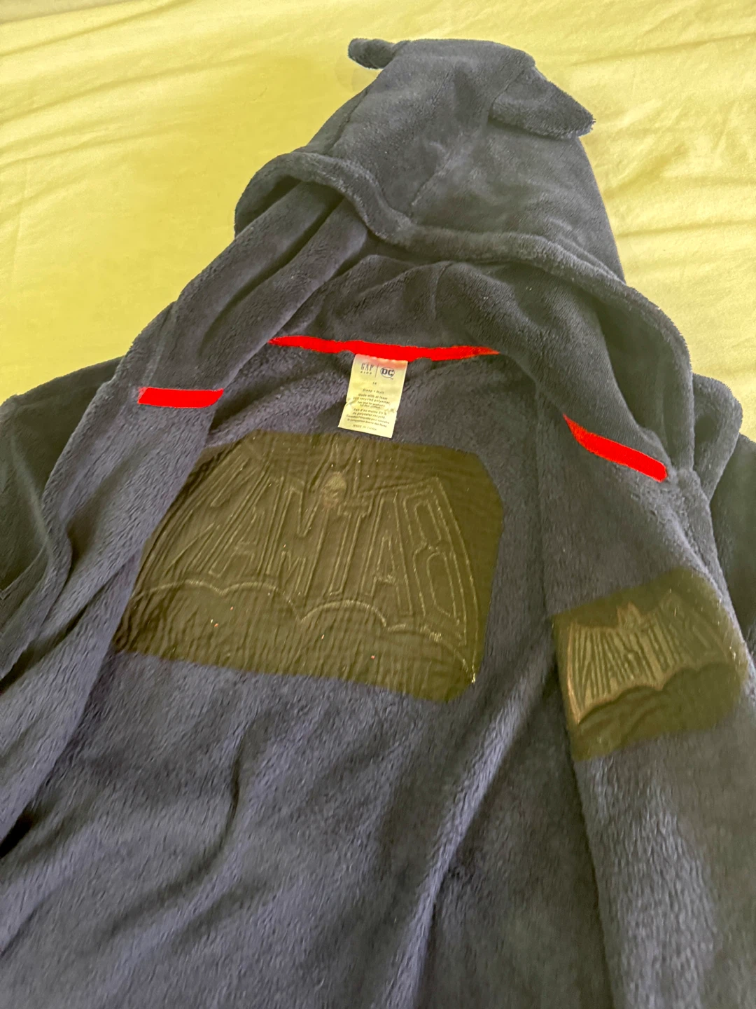 Gap Batman Fleece Robe kids size14 - photo 2