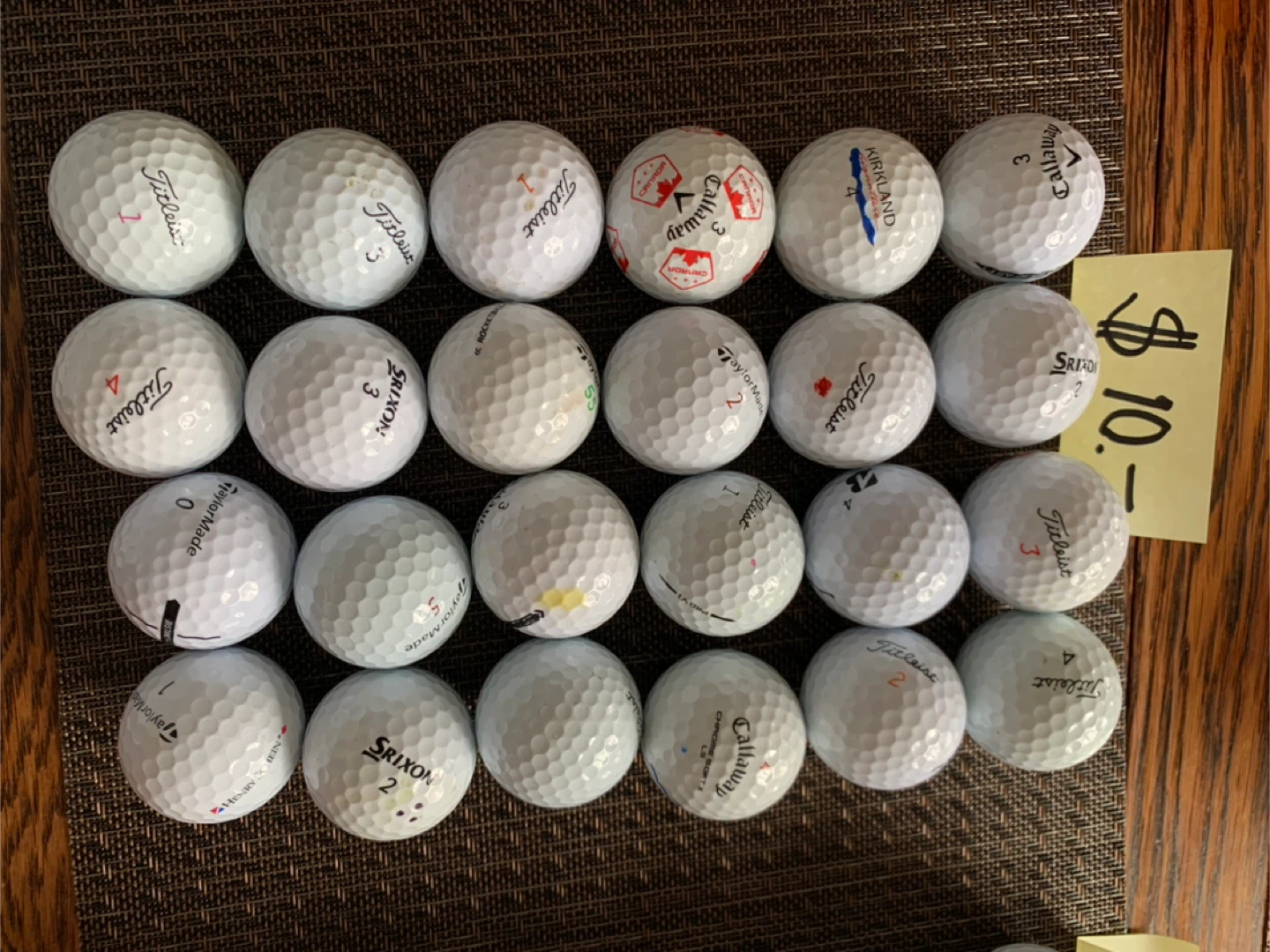 Assorted Used Golf Balls (Titleist, Callaway, Srixon, Kirkland) - photo 3