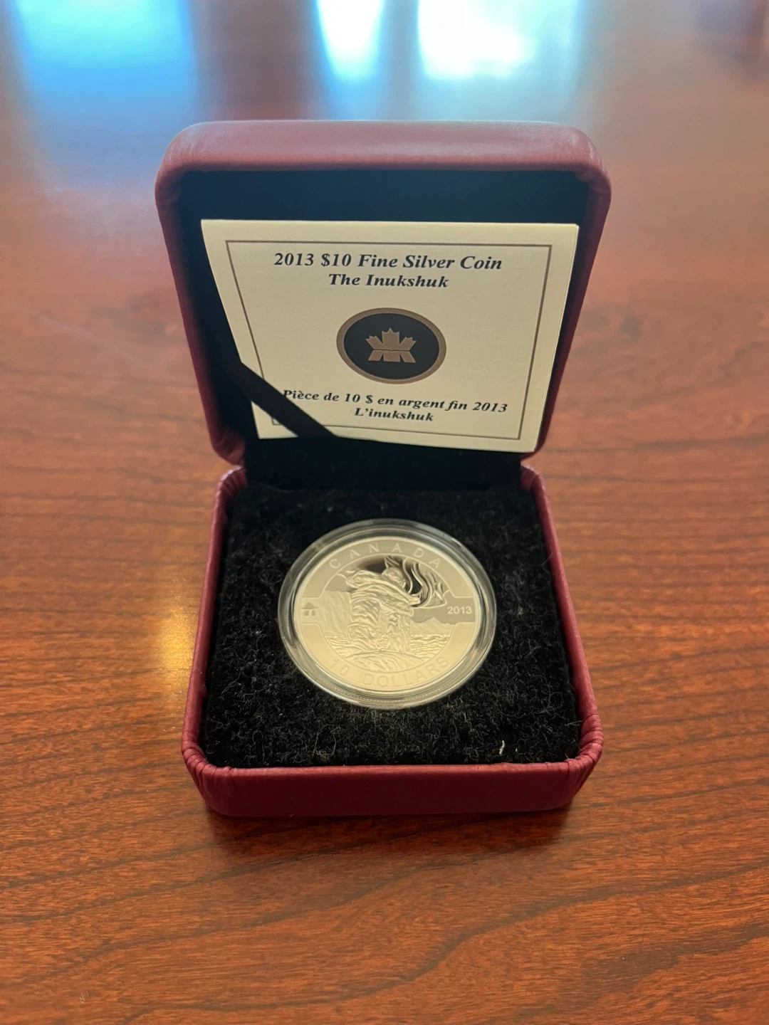 1/2 oz Fine Silver Coin - Inukshuk