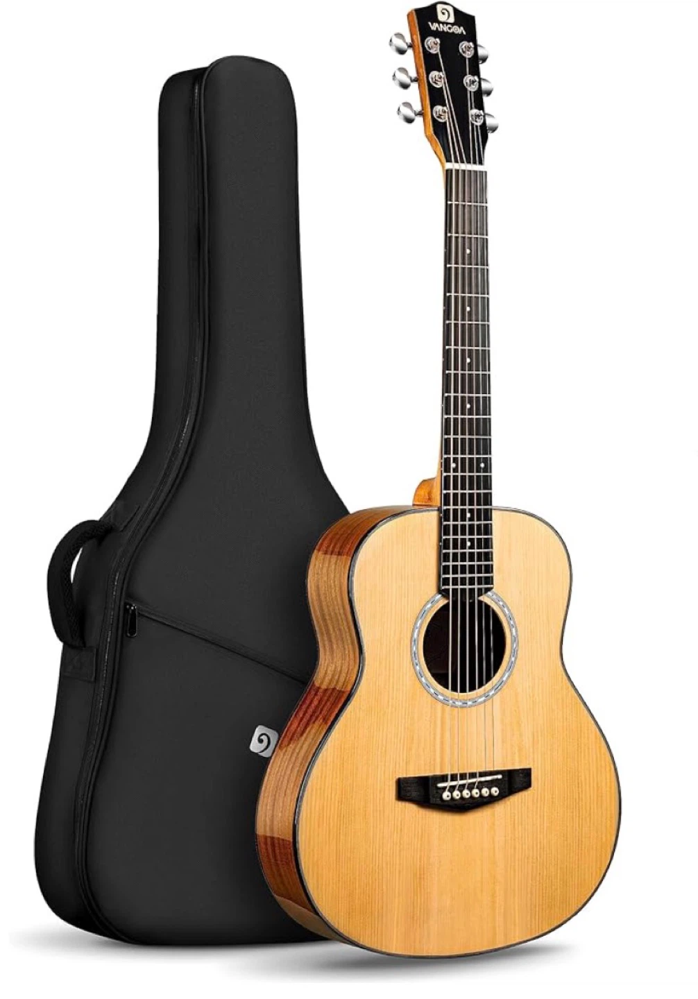 Guitar with hard case