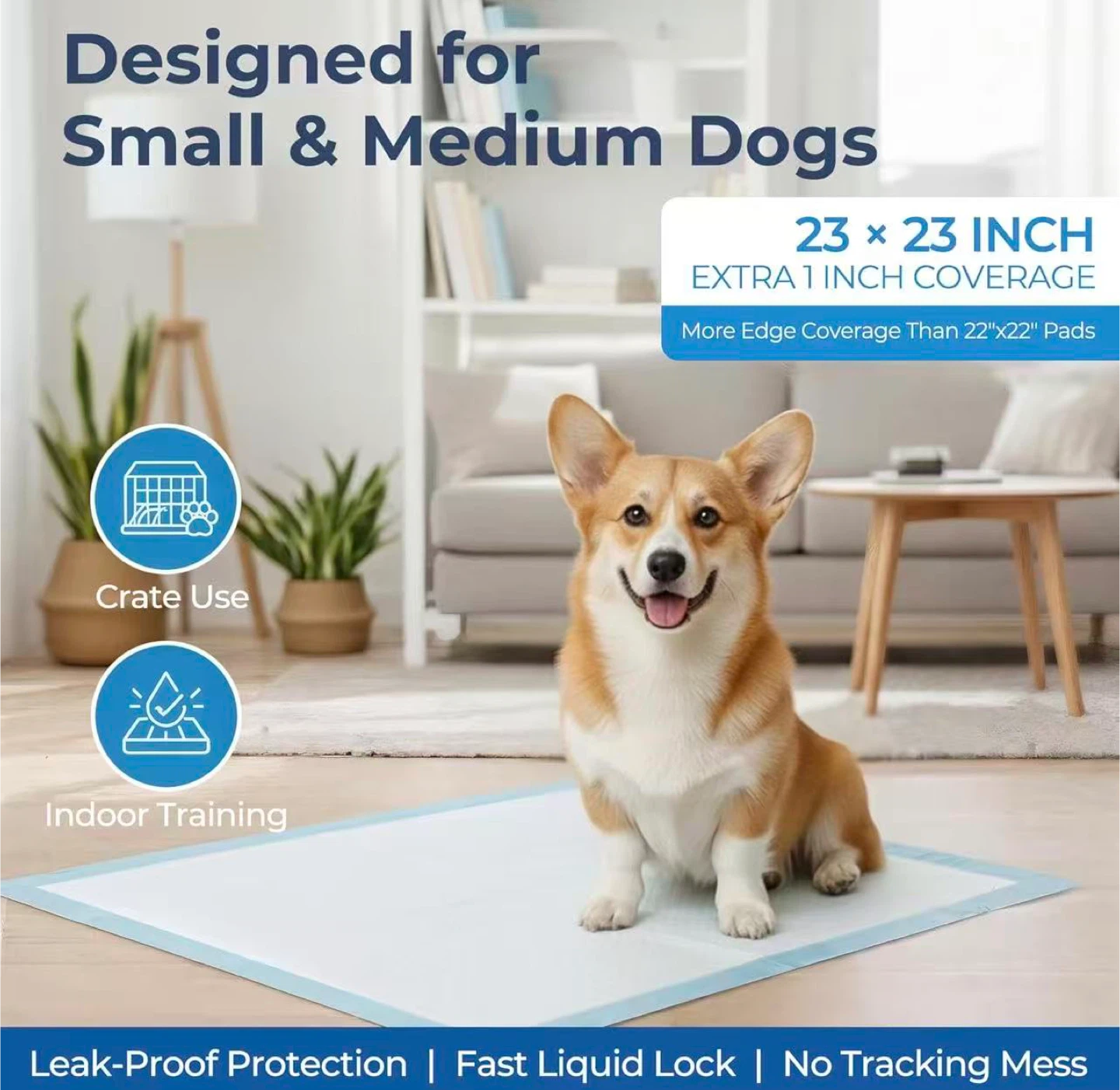 Whale Pads 10 Count Training Pads for Pets 23x23 Inch - photo 2