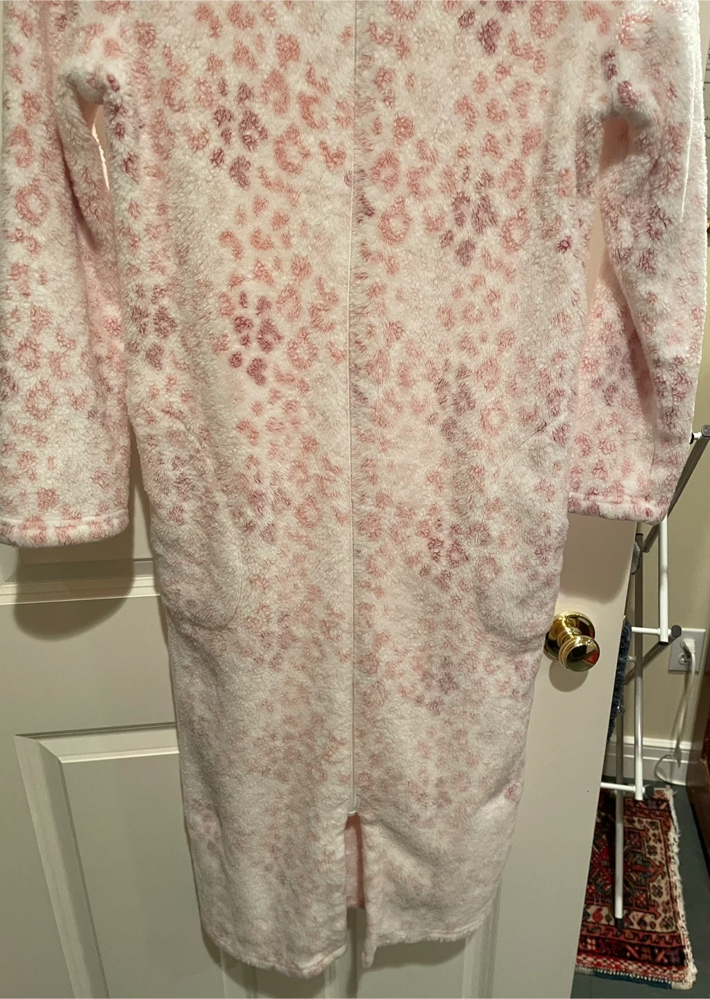 Women’s High Neck Pink Robe - photo 3