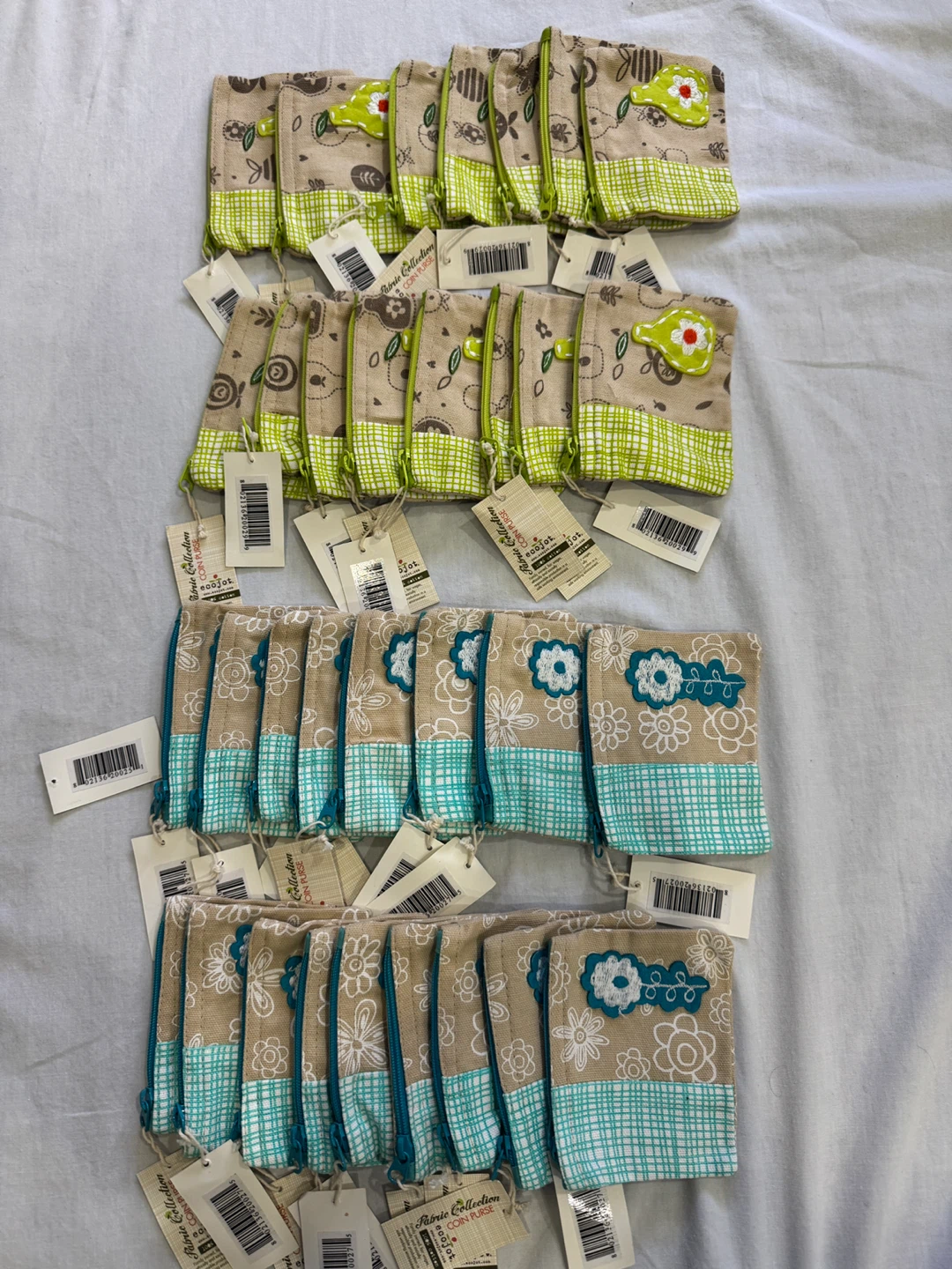 Set of 30 Small Zipper coin Pouches - photo 2