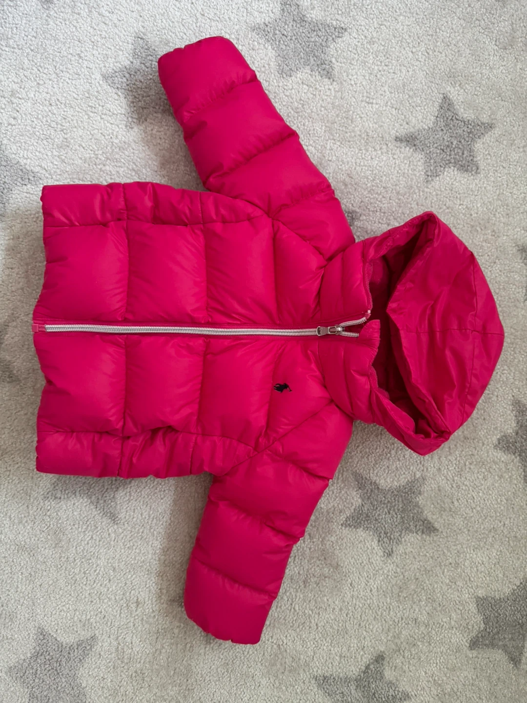 Ralph Lauren Puffer Jacket - Pink - 12M