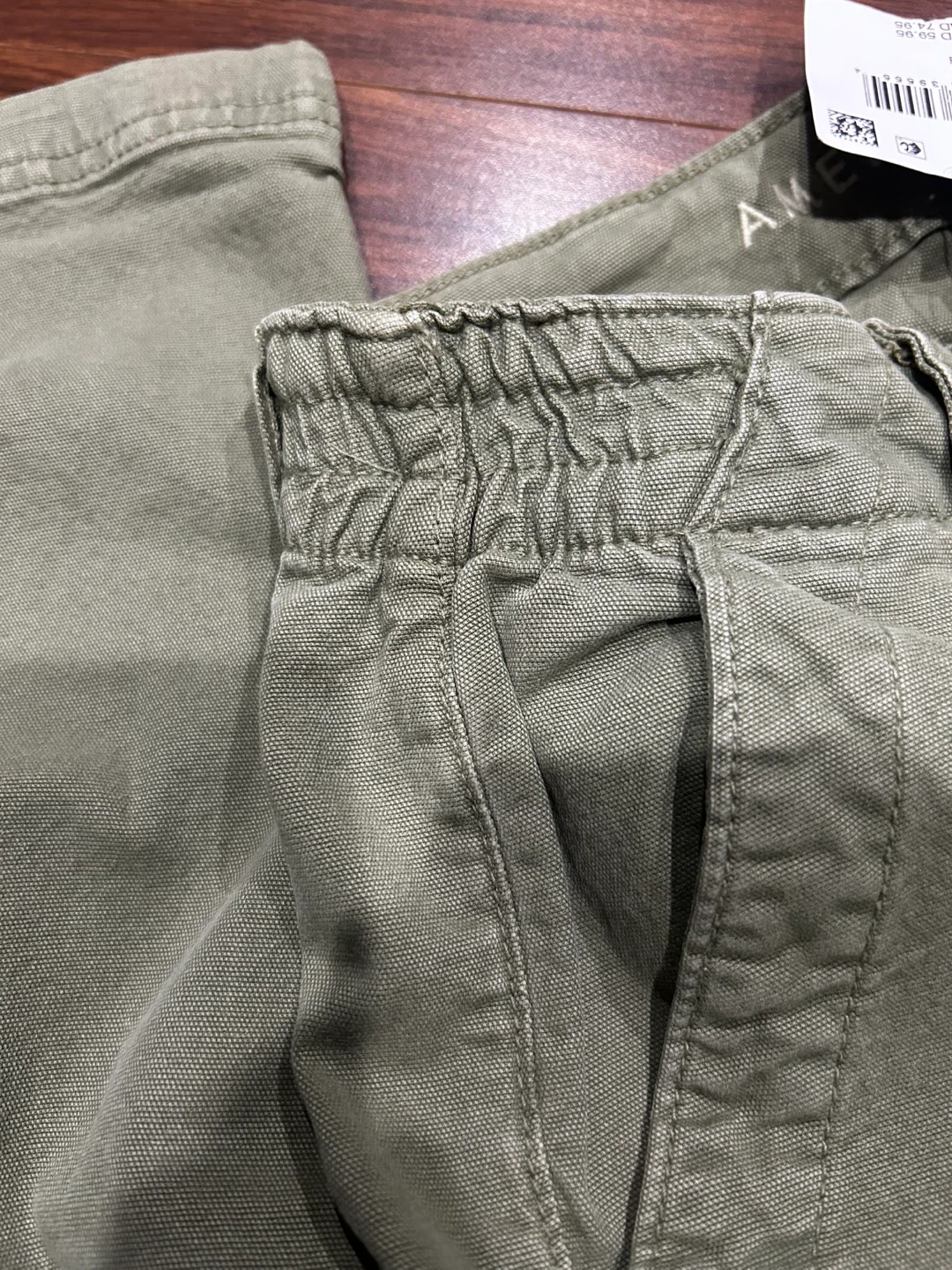 American Eagle high rise straight stretch size XS- new with tags - photo 5
