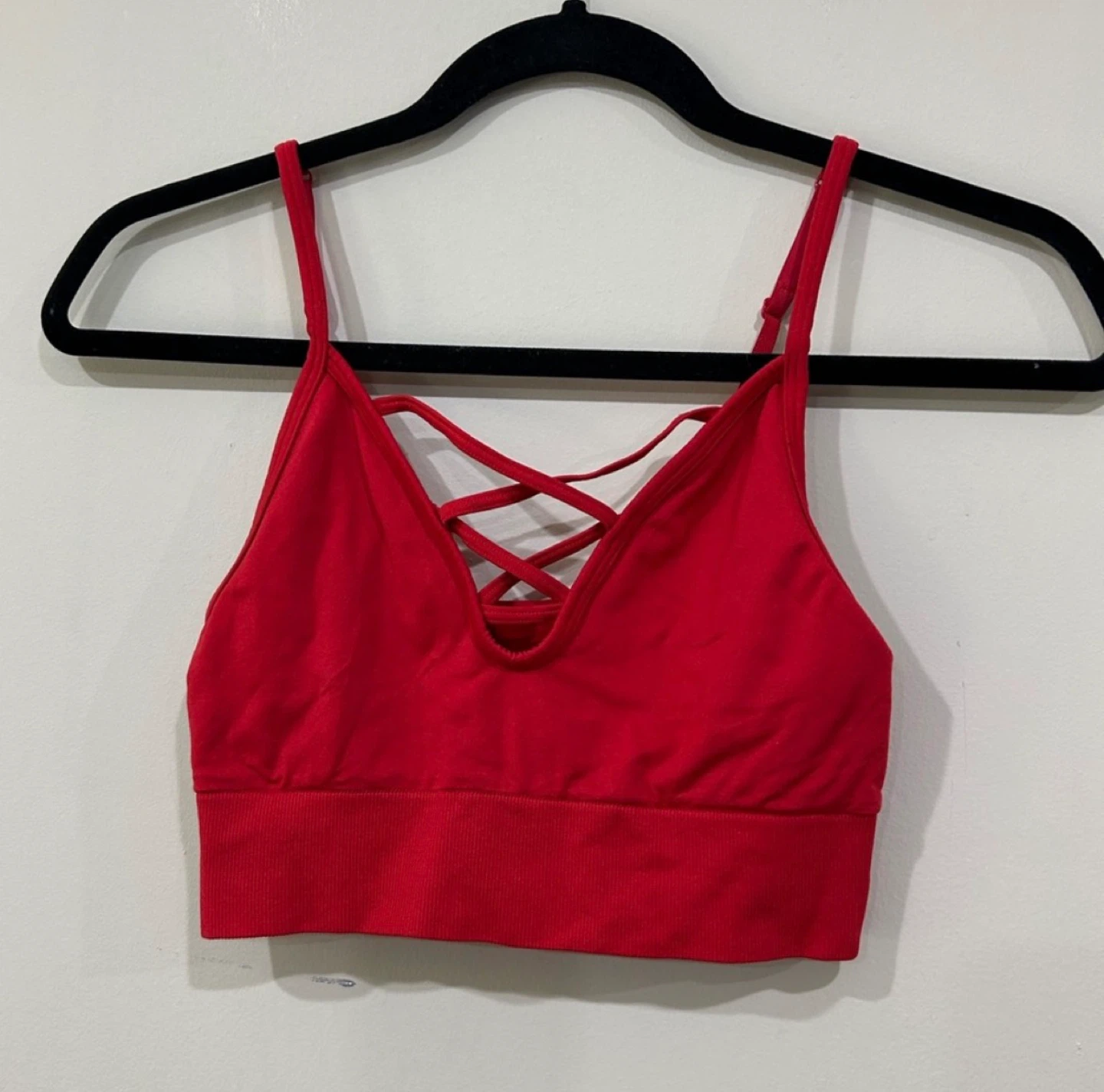 Pink VS Red bralette adjustable straps size s/m