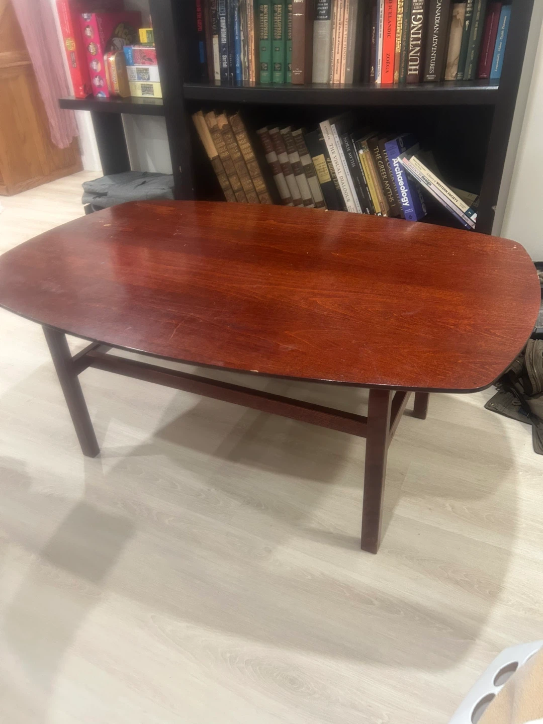 Wooden coffee table - photo 2