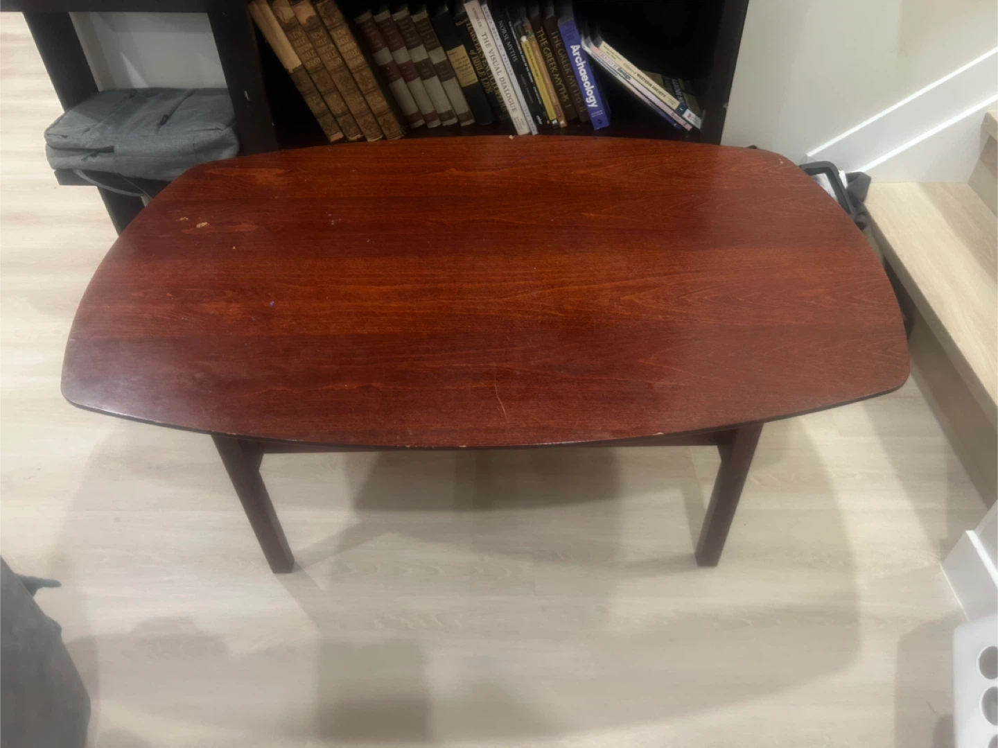 Wooden coffee table - photo 3