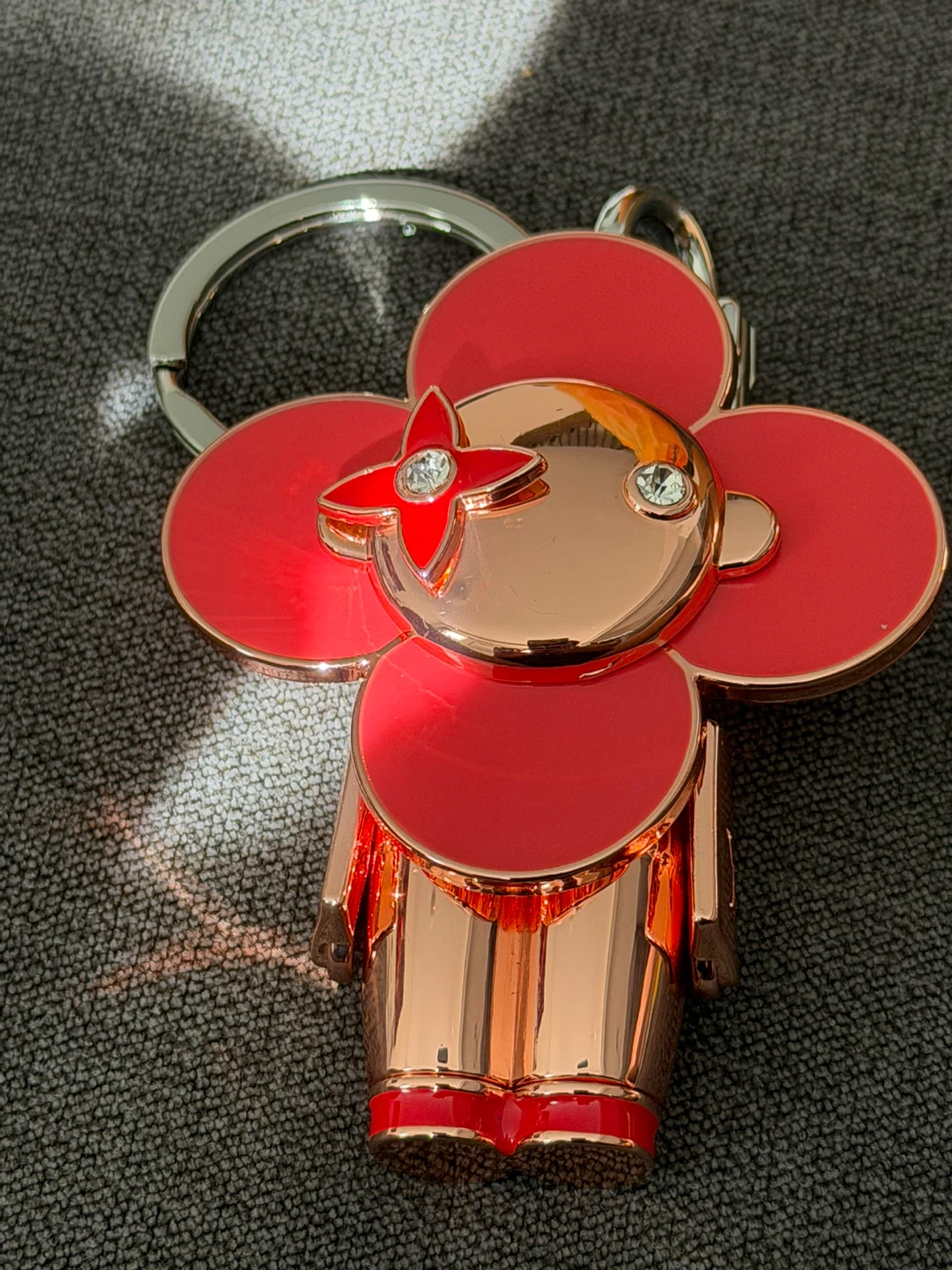 Louis Vuitton Flower Charm Keychain