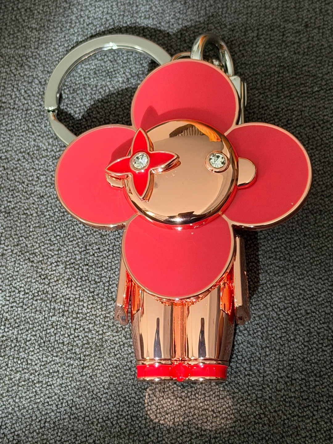 Louis Vuitton Flower Charm Keychain - photo 3