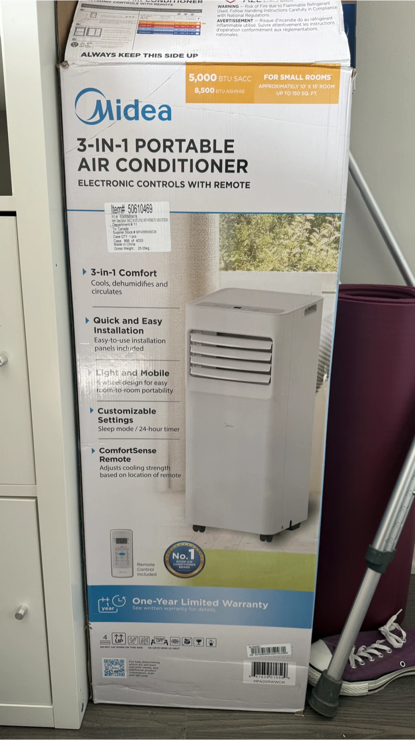 Midea 3-in-1 Portable Air Conditioner