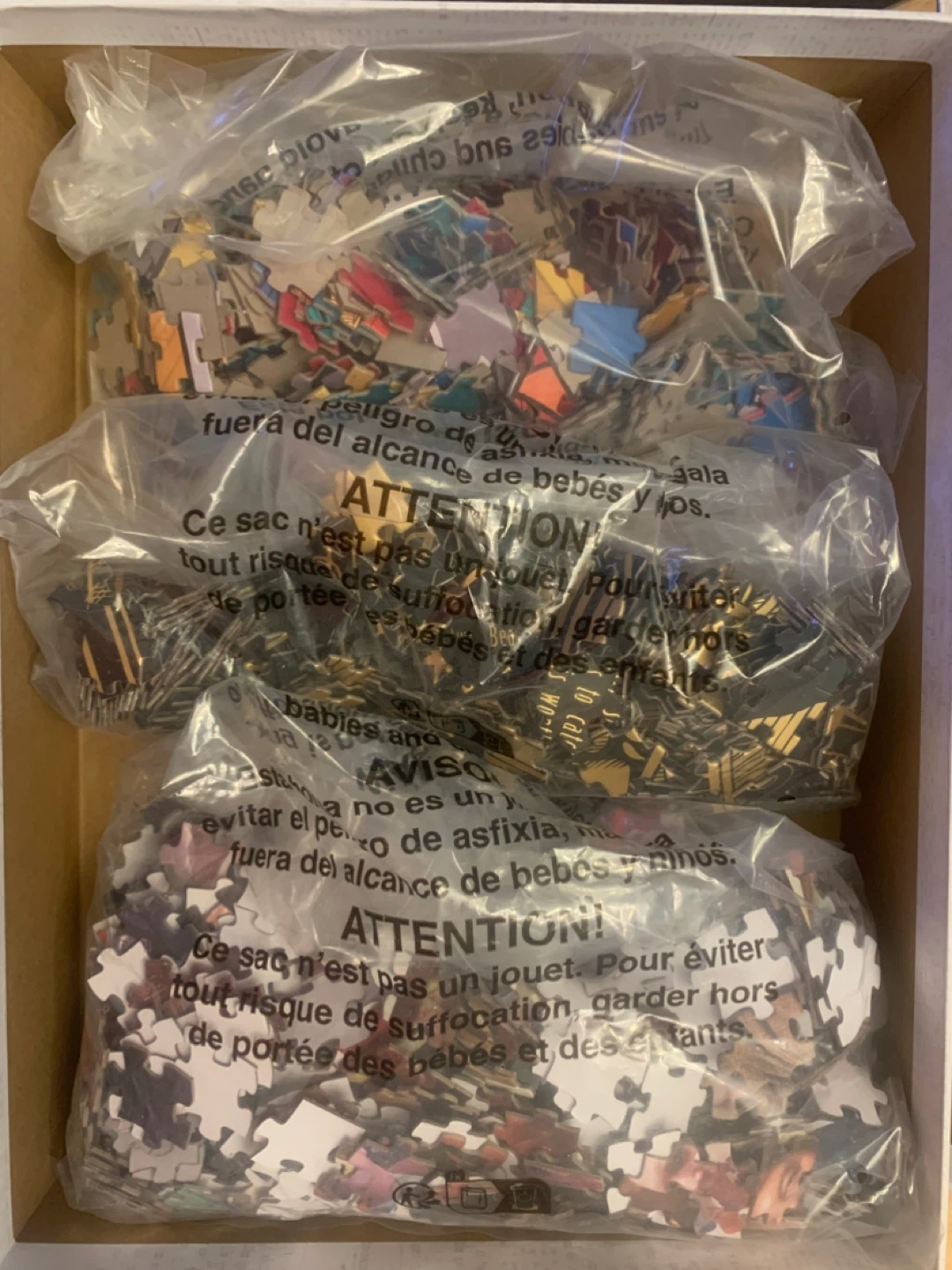 NEW - Harry Potter Set of Three Puzzles - photo 2