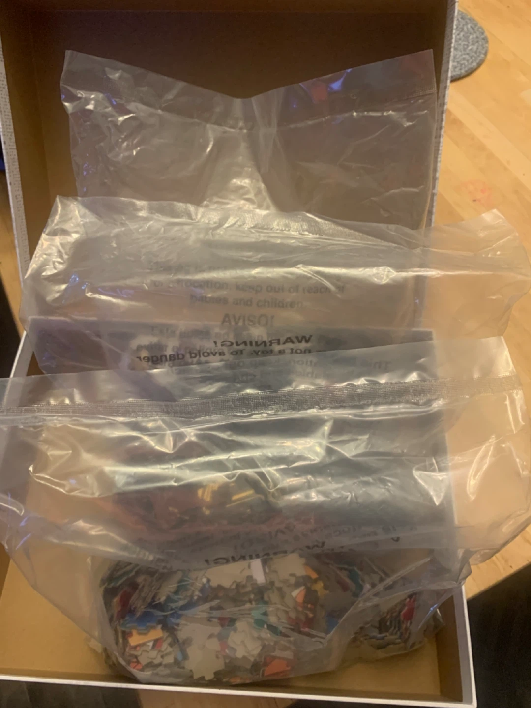 NEW - Harry Potter Set of Three Puzzles - photo 3