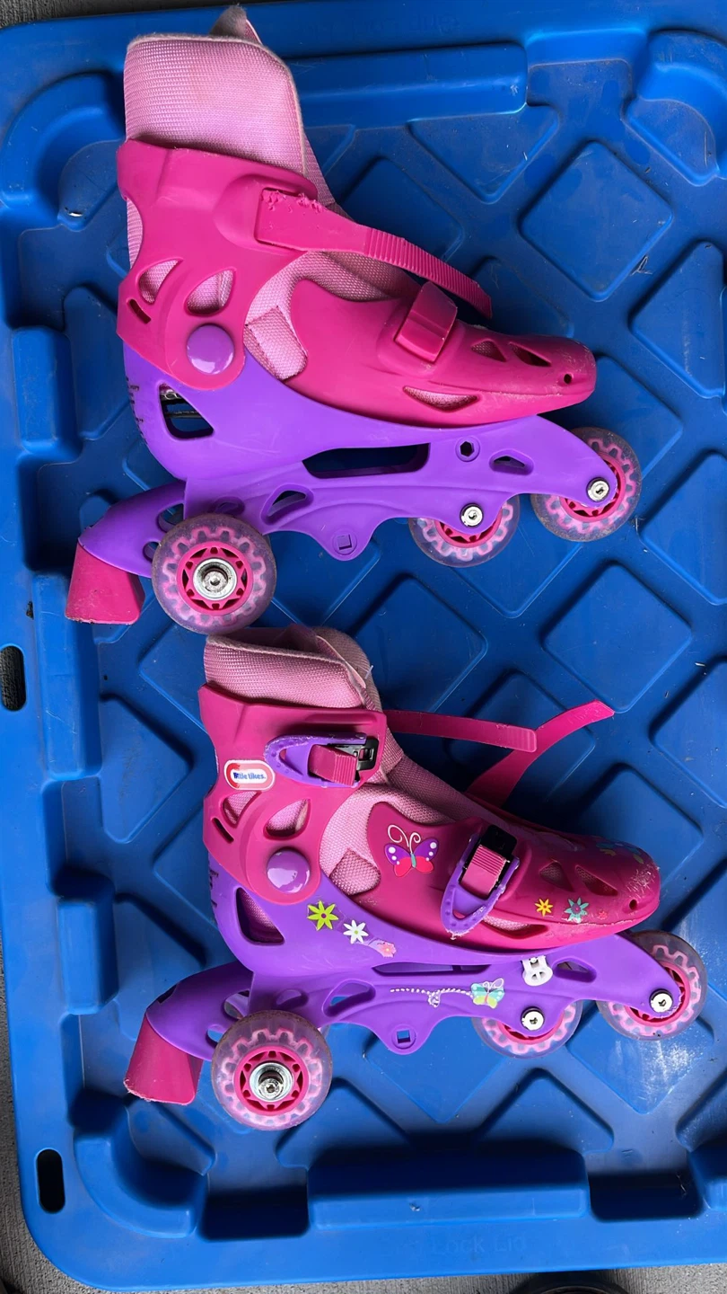 Little Tikes Pink & Purple Adjustable Inline Skates