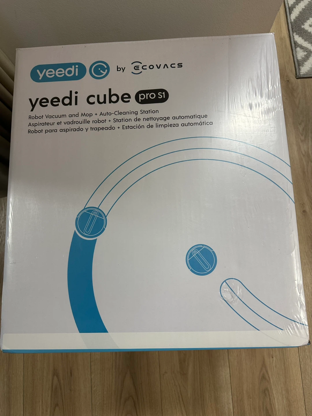 Yeedi Cube Pro S1 Robot Vacuum and Mop with Auto-Cleaning