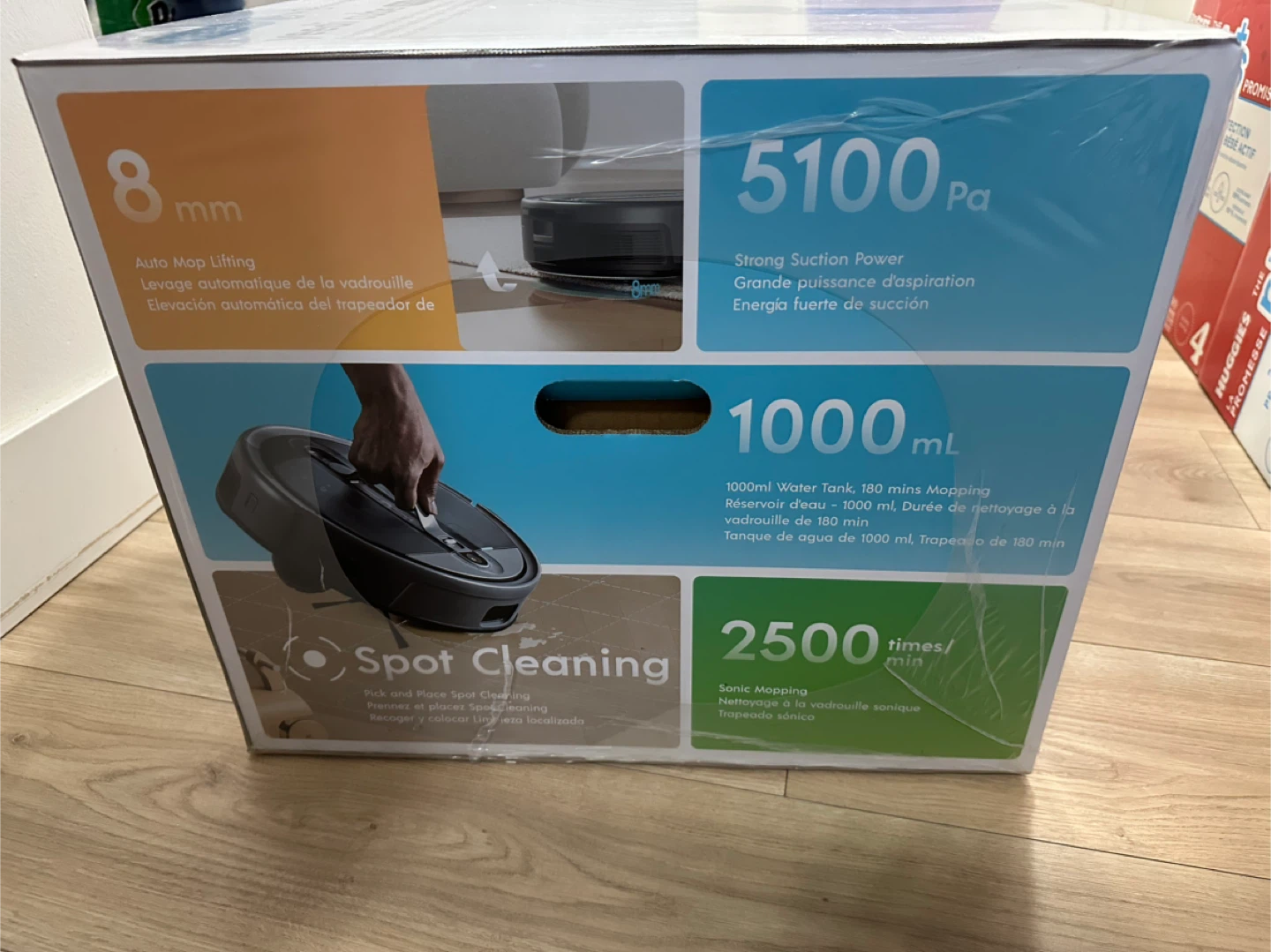 Yeedi Cube Pro S1 Robot Vacuum and Mop with Auto-Cleaning - photo 2