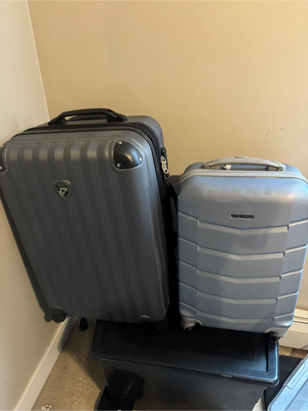 Set of 2 Hard Shell Luggage Suitcases - photo 3