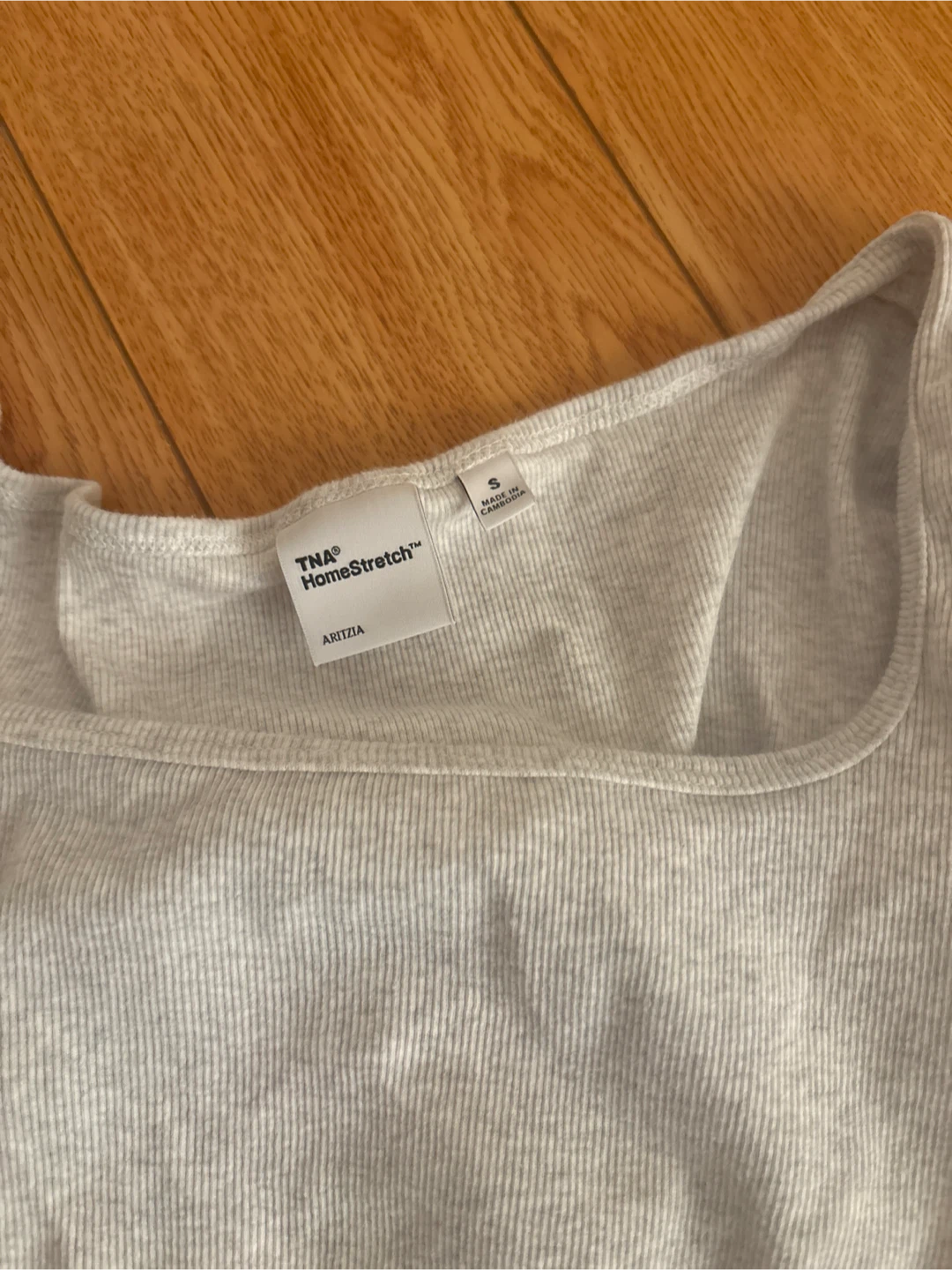 ARITZIA TNA HomeStretch Ribbed Long Sleeve Top - photo 2