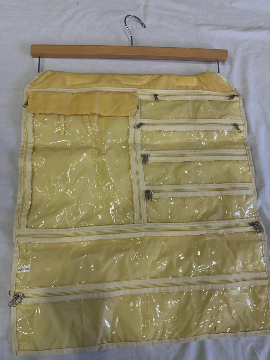 Hagerty Yellow Hanging Jewelry Organizer Bag - photo 2