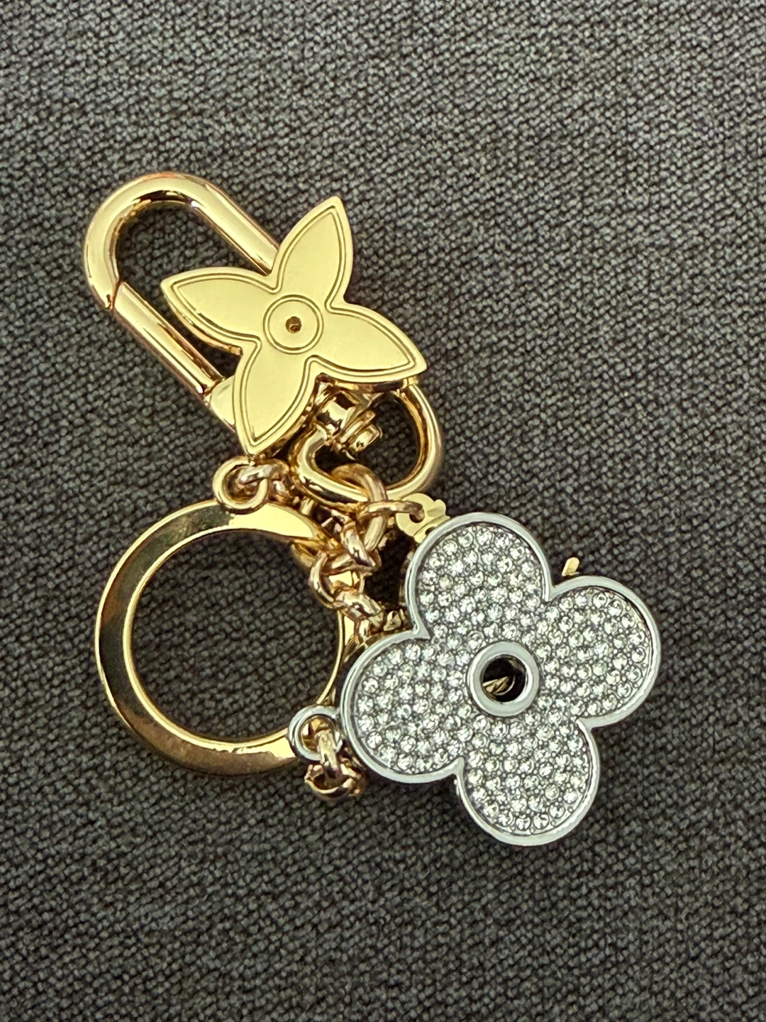 Louis Vuitton Monogram Flower Bag Charm