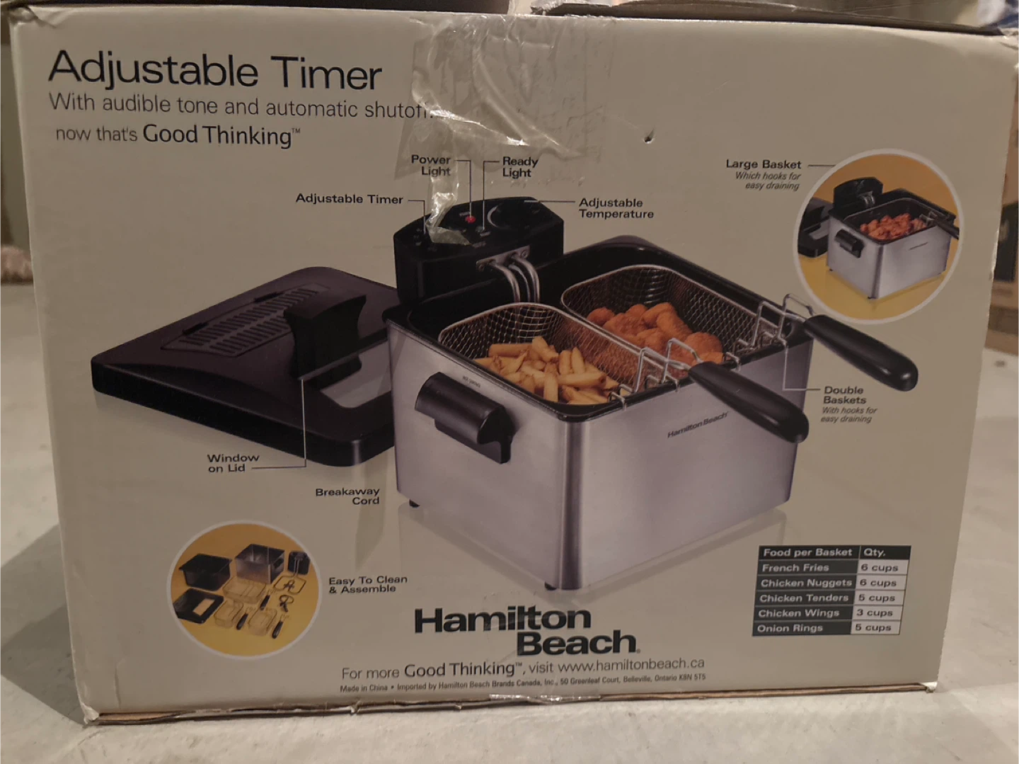 Hamilton beach deep fryer - photo 2