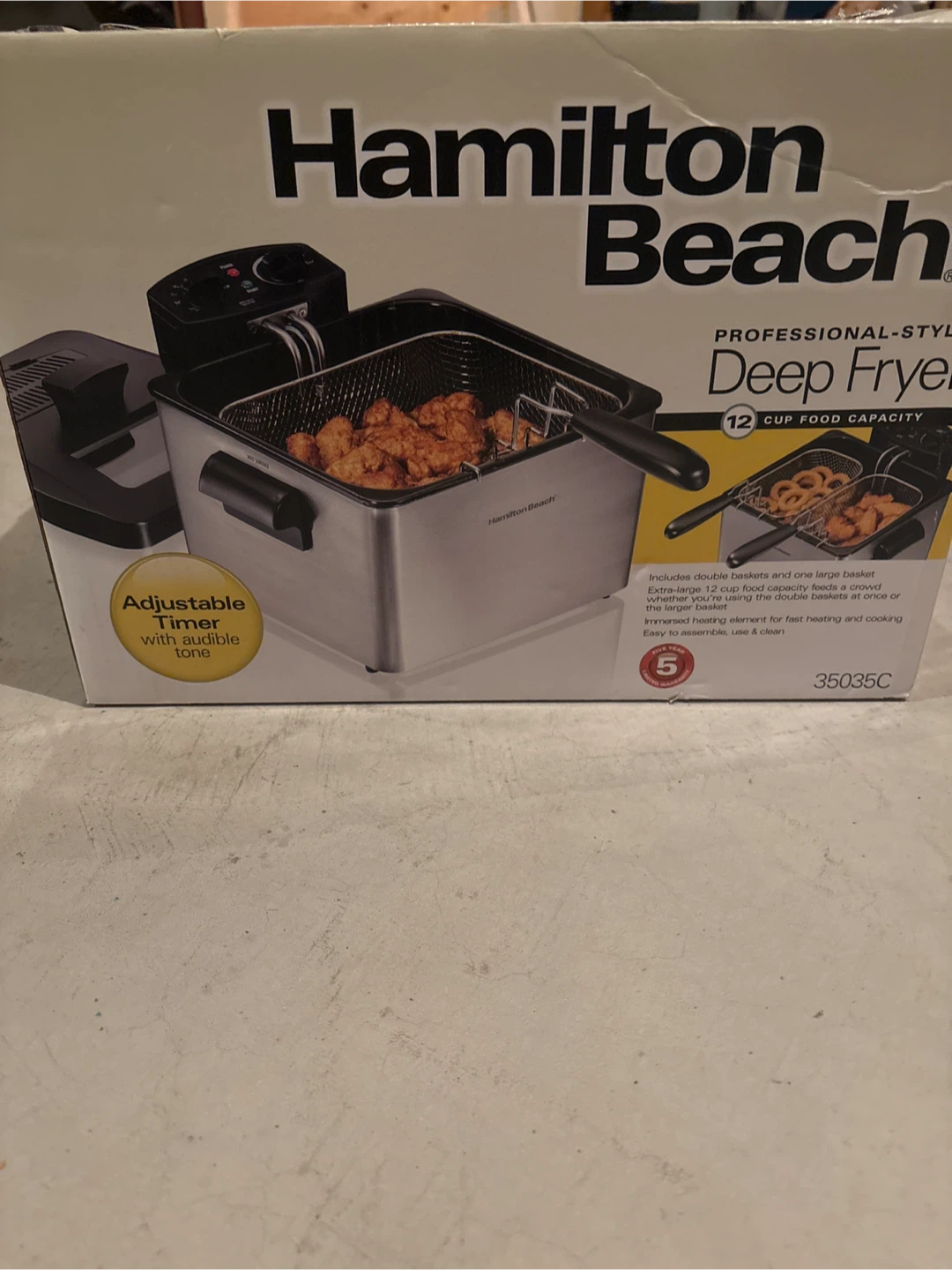 Hamilton beach deep fryer