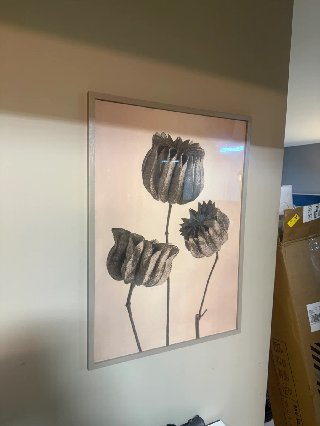 Wood framed wall art - photo 3