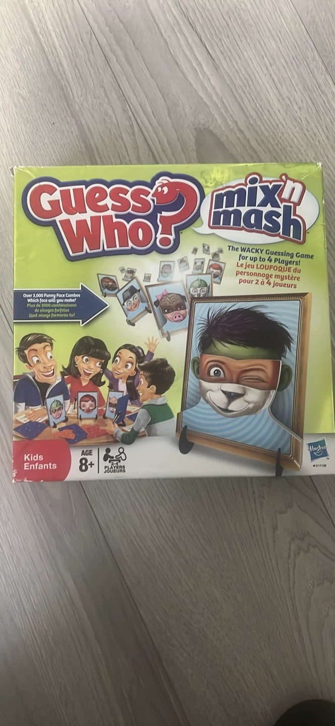 Hasbro Guess Who? Mix 'n' Mash Board Game