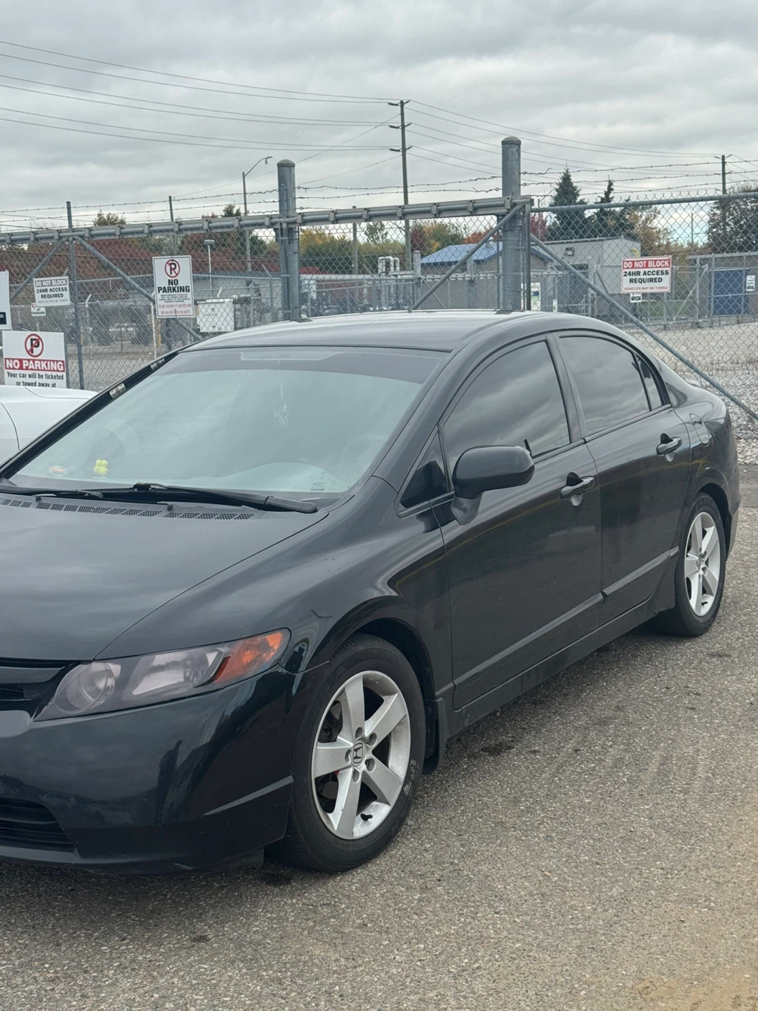 Black Honda Civic Sedan