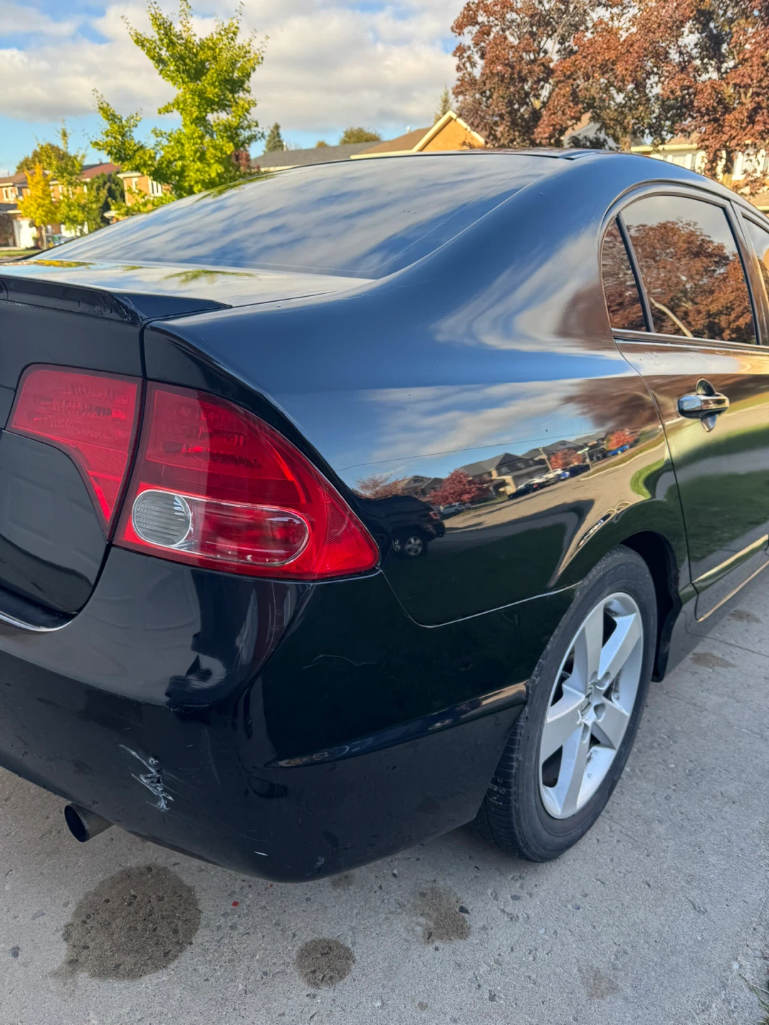 Black Honda Civic Sedan - photo 2