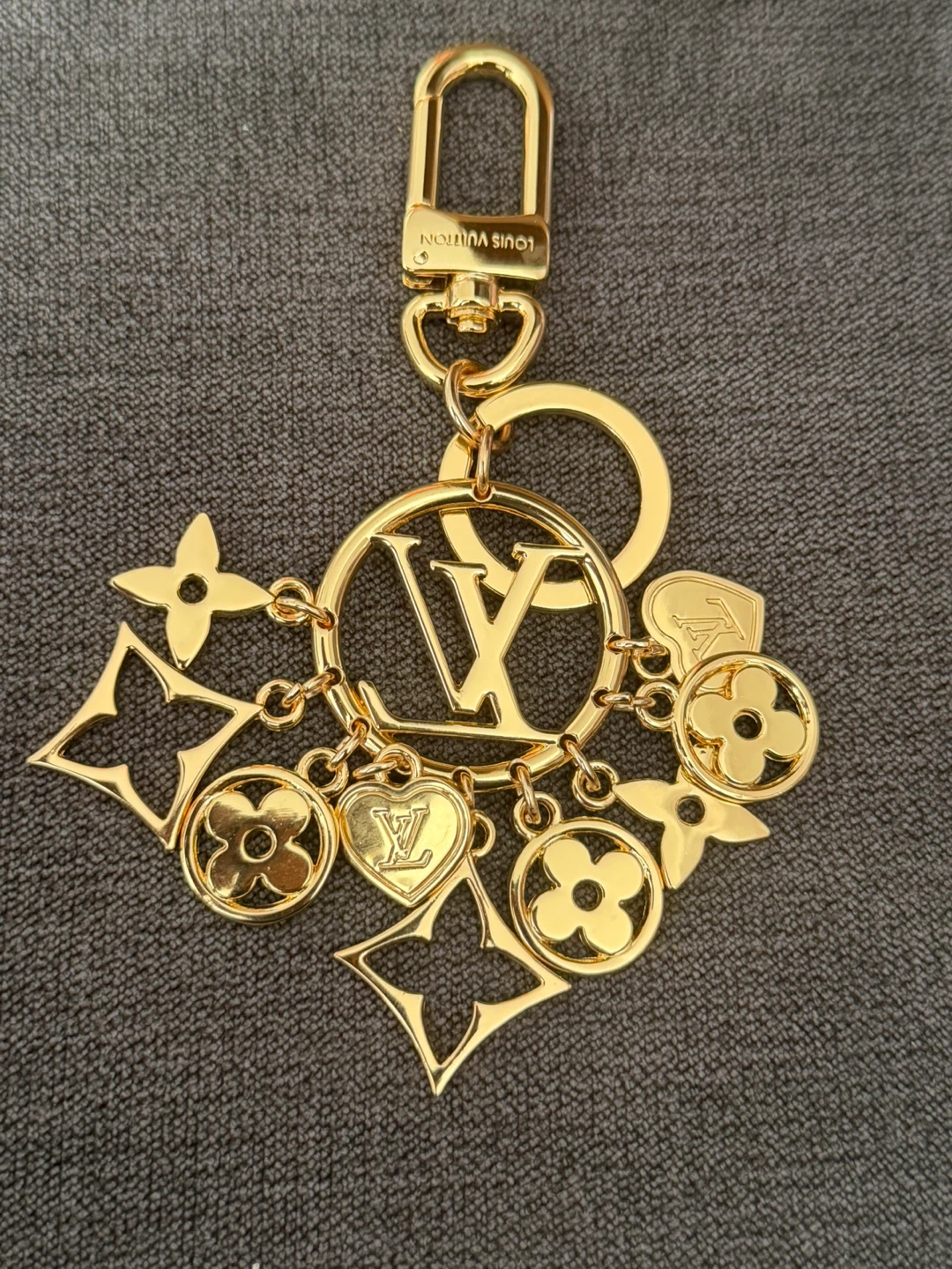 Louis Vuitton Gold Charm Bag Charm