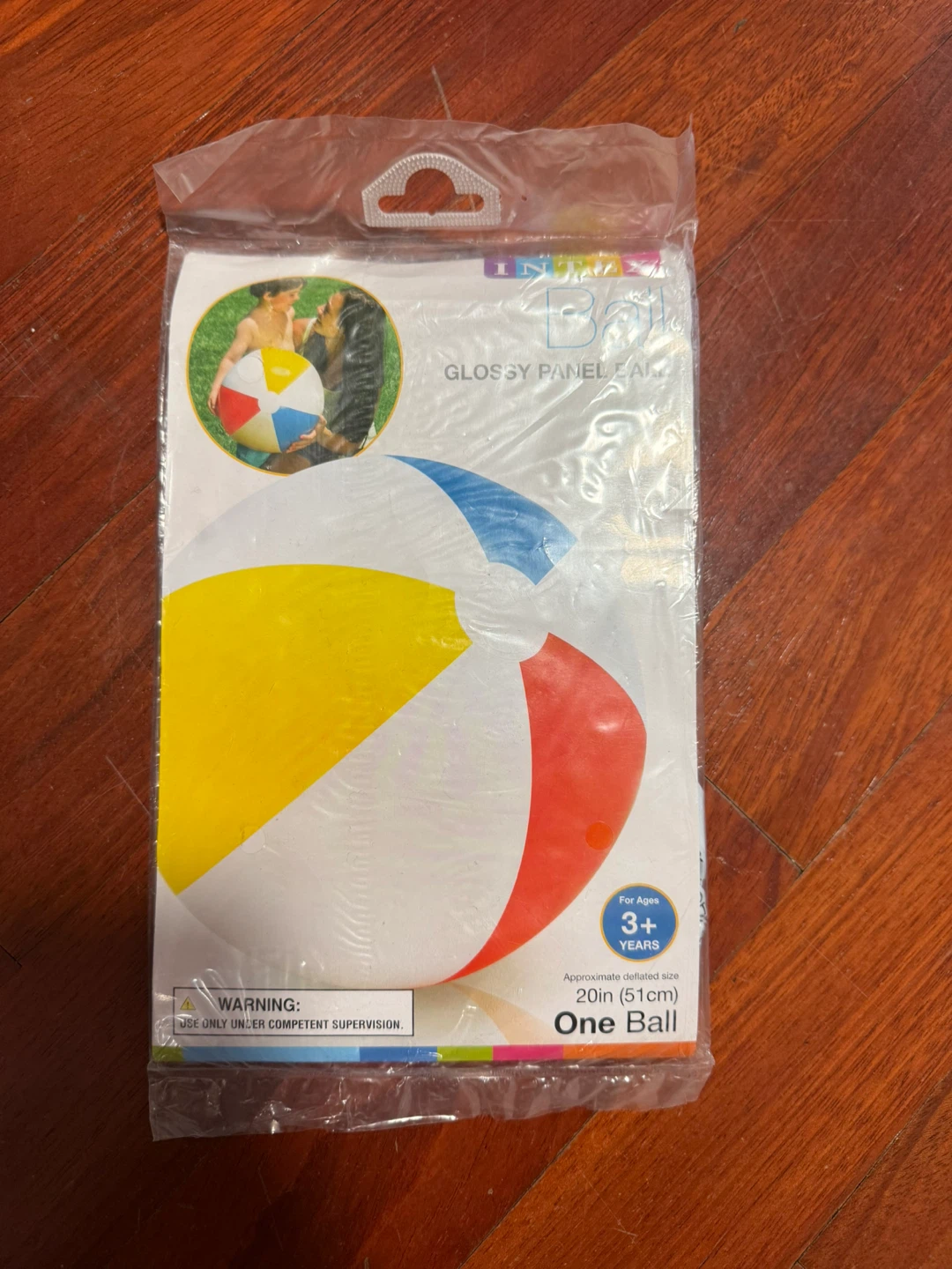 Intex Glossy Panel Beach Ball - 20 Inch