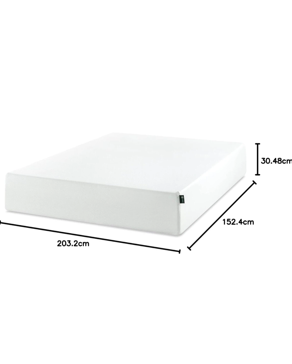 Zinus Memory Foam Mattress (queen) - photo 3