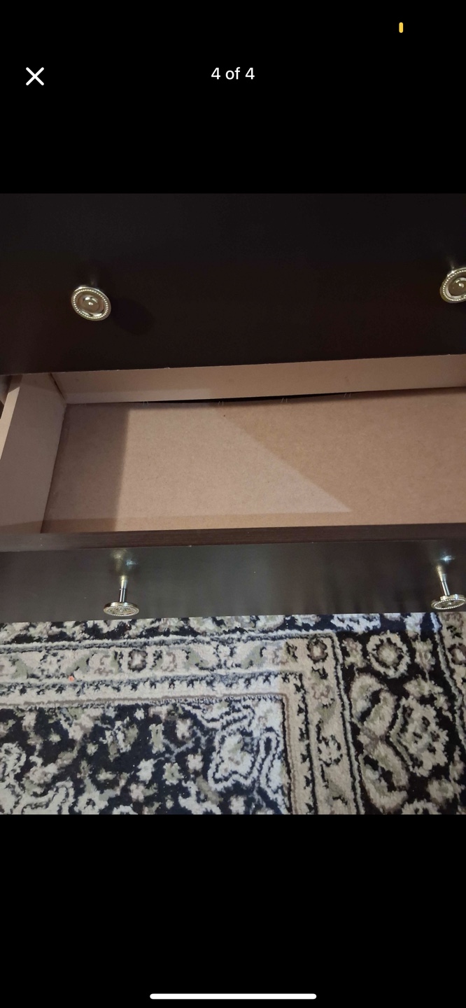 Dark Brown 6-Drawer Dresser - photo 3