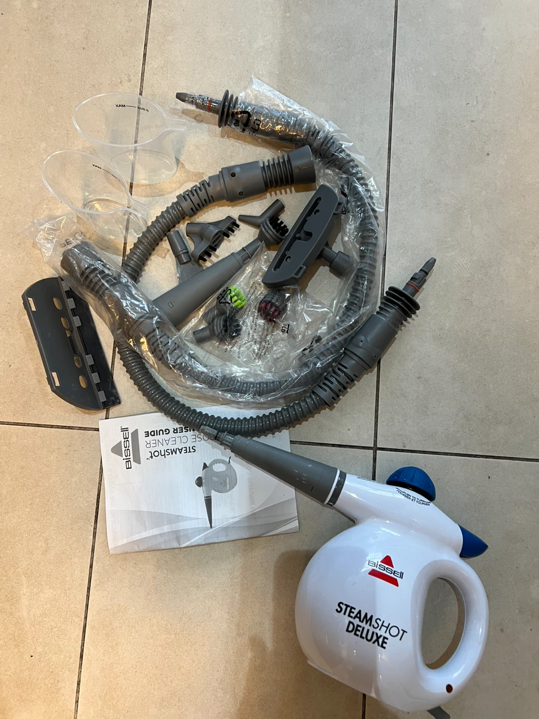 Bissell SteamShot Deluxe Handheld Steam Cleaner