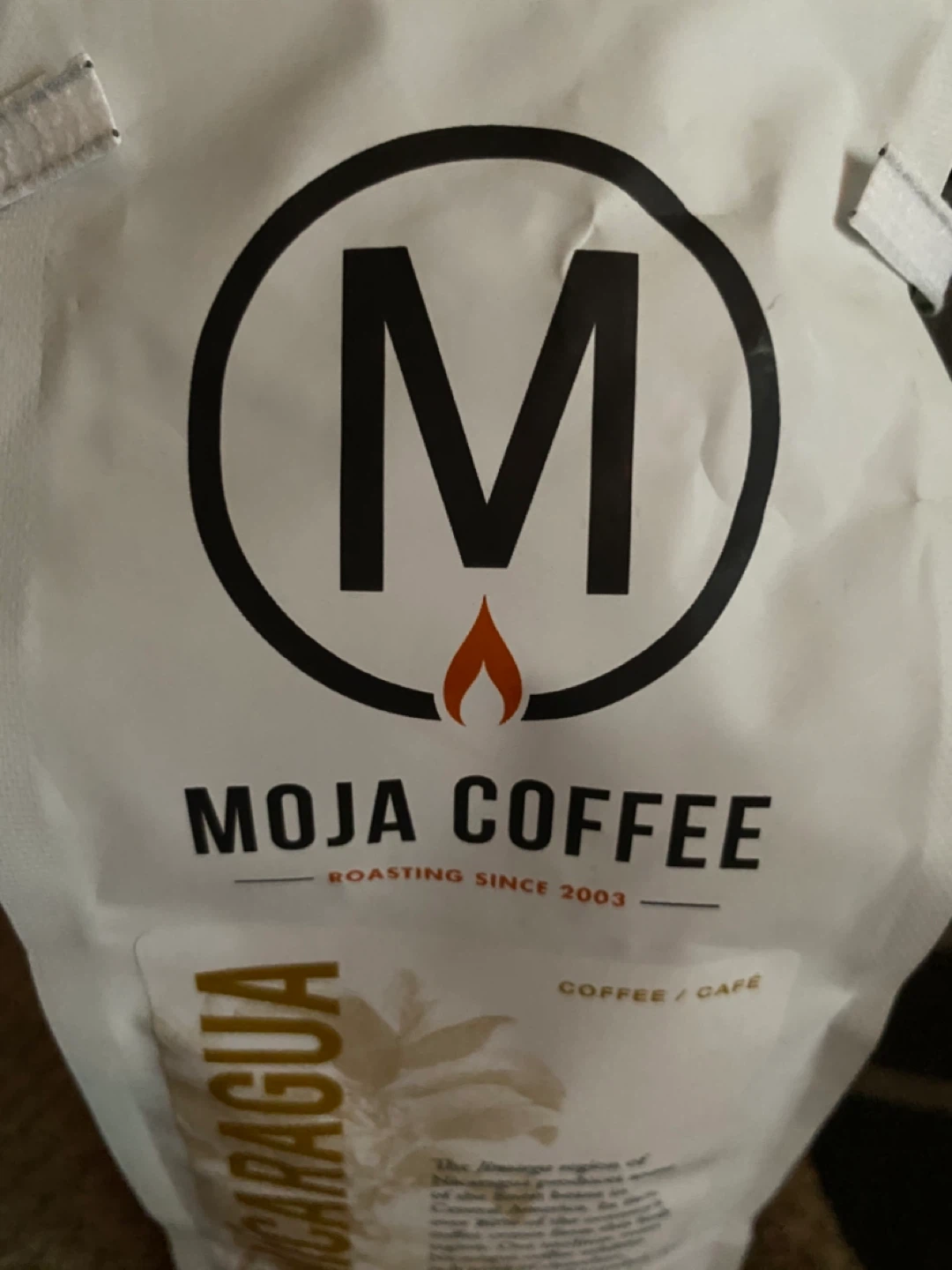 MOJA COFFEE Nicaragua Medium Roast Coffee Beans (400g)