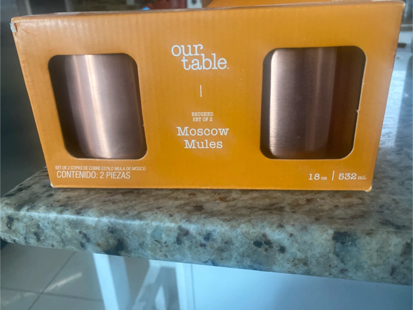 Our Table Moscow Mule Mugs (Set of 2)