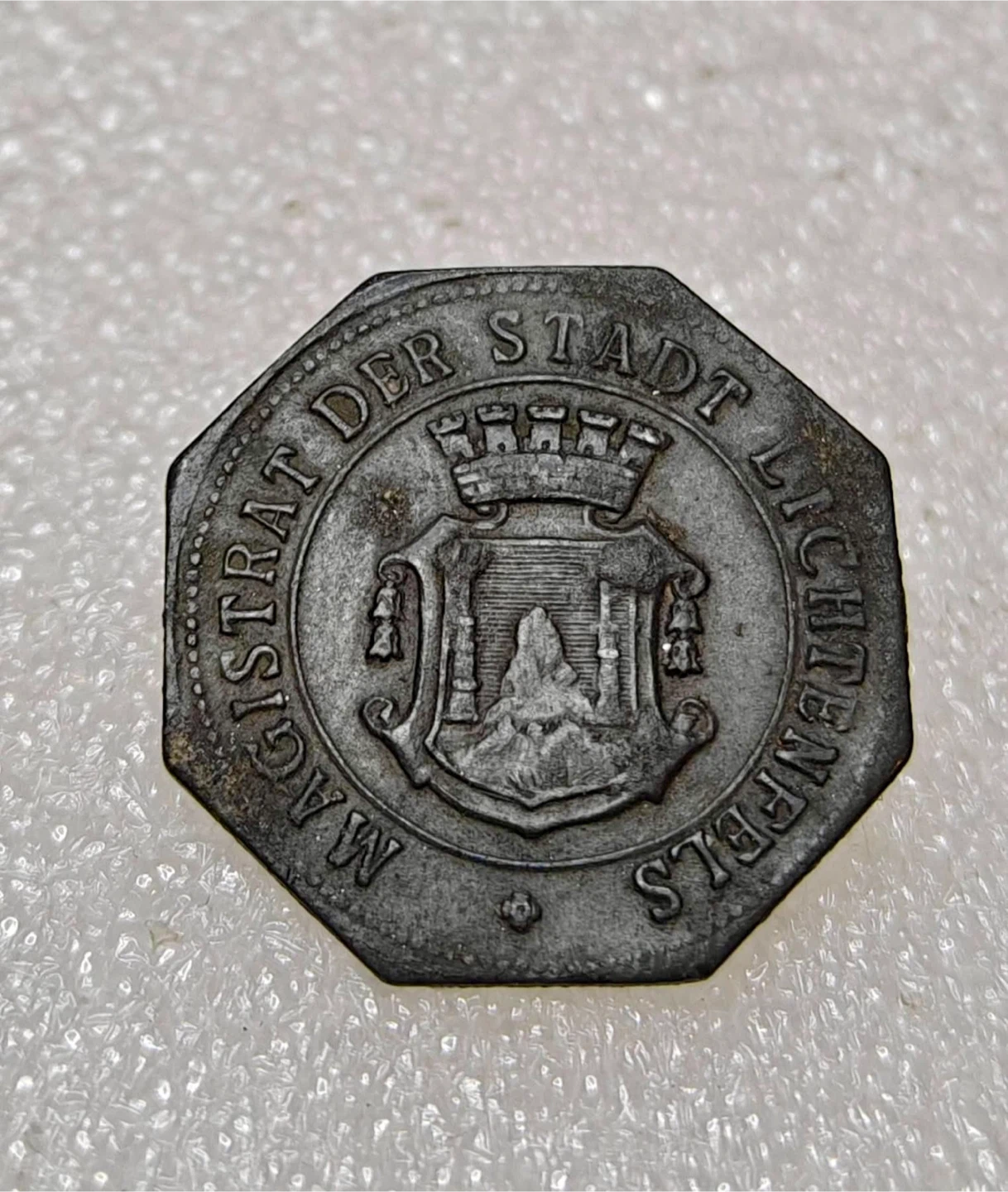 KLEINGELDERSATZMARKE 10 City of Lichtenfels Coin - photo 4