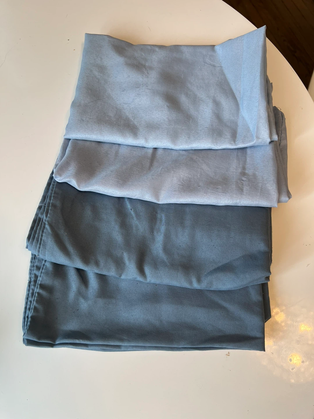 Set of 4 Grey Pillowcases