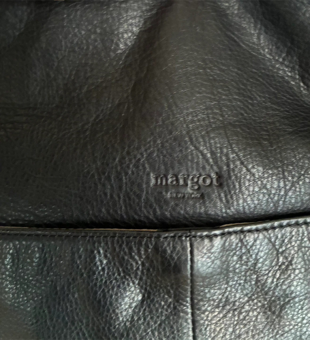 Black Margot Leather Crossbody Bag - photo 2