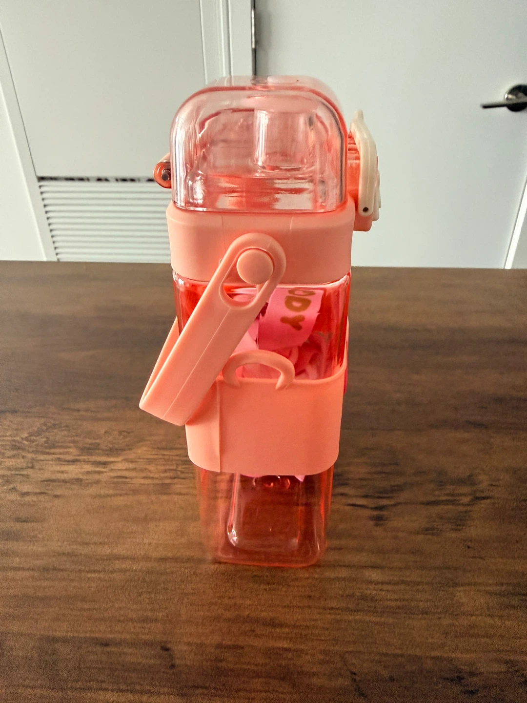 My Melody Pink Water Bottle with Straw - photo 3