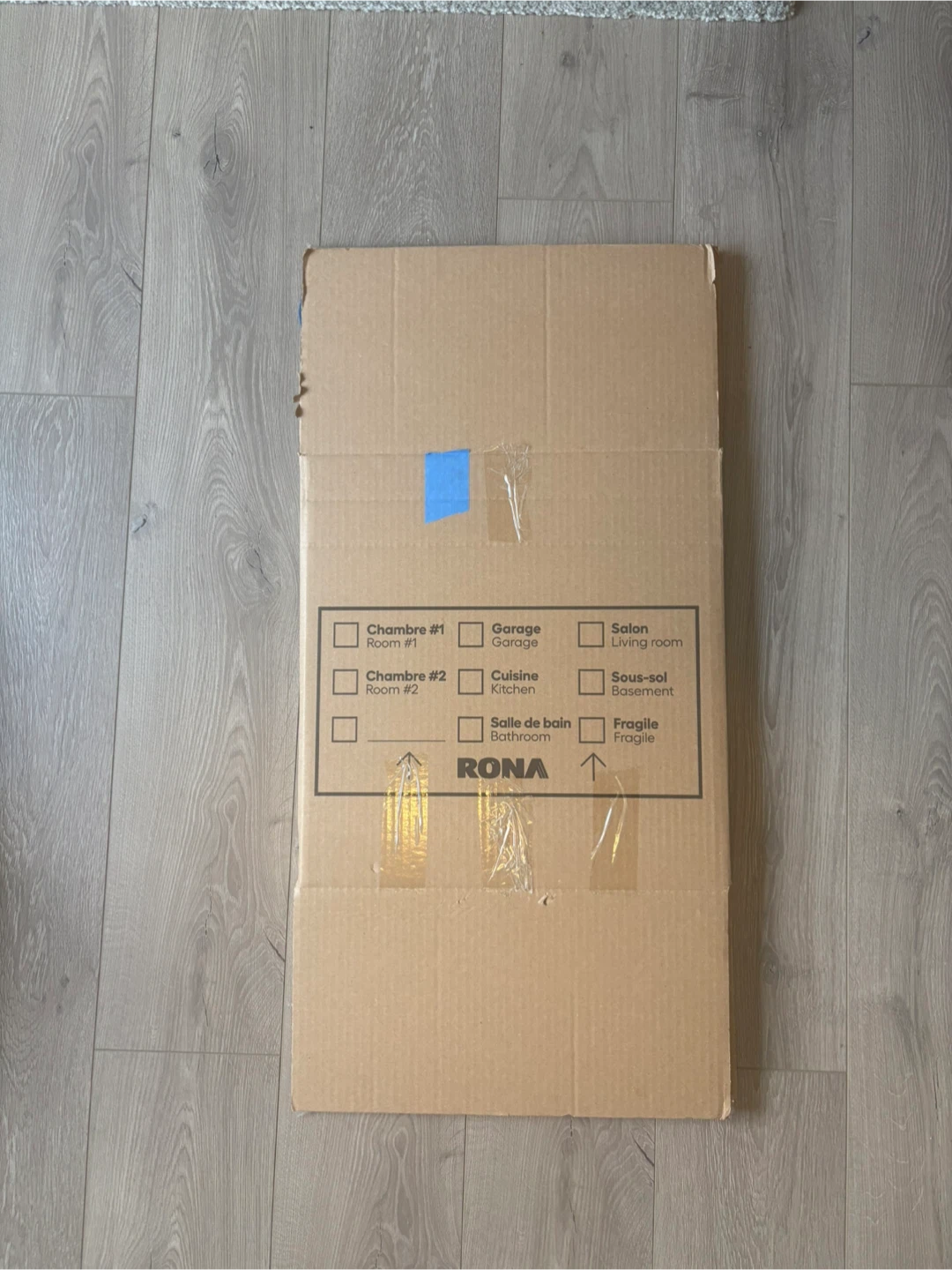 RONA Cardboard Box