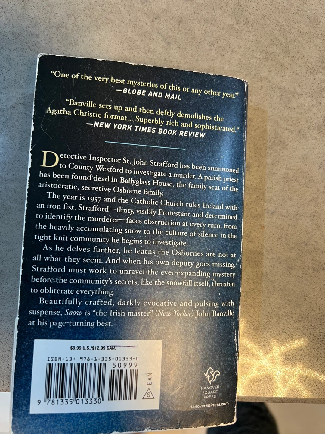 Snow by John Banville - Novel - photo 2