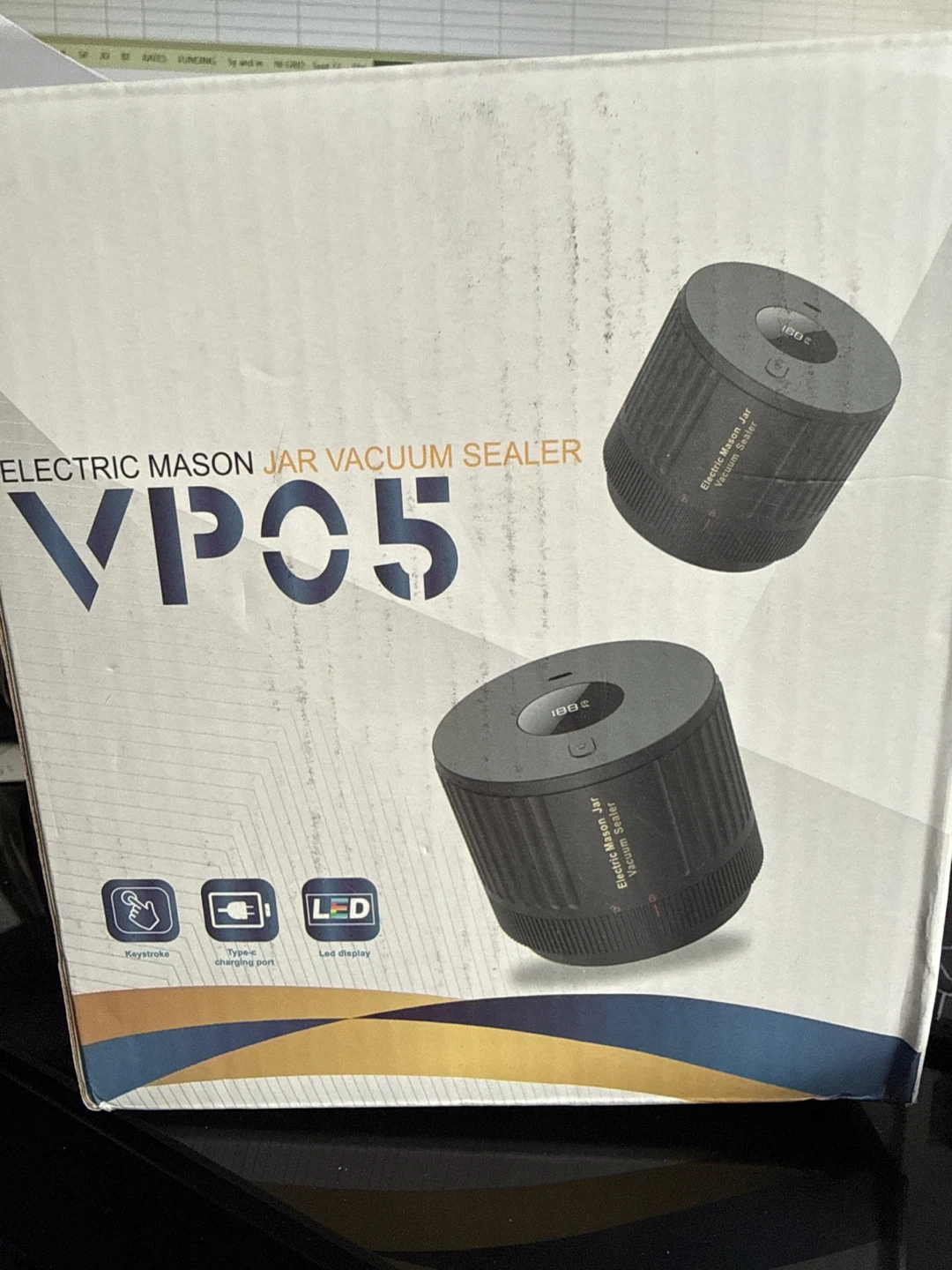 VP05 Electric Mason Jar Vacuum Sealer - photo 2