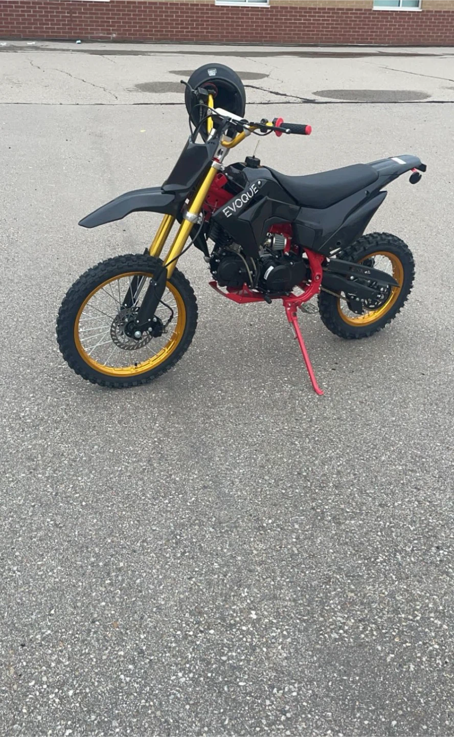 EVOQUE Dirt Bike - Black/Red/Gold - photo 5