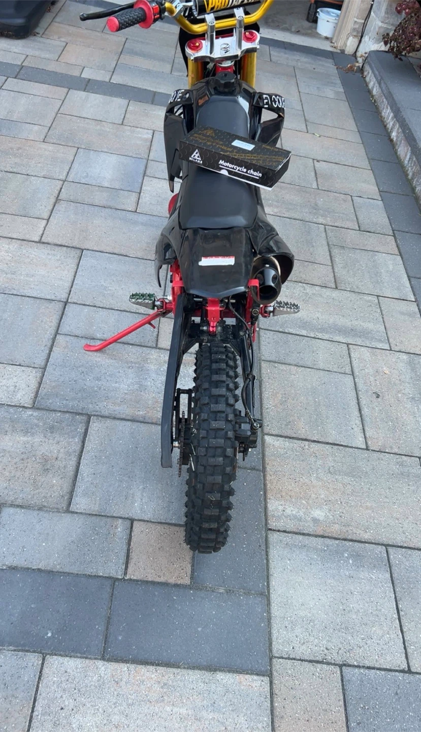 EVOQUE Dirt Bike - Black/Red/Gold - photo 2
