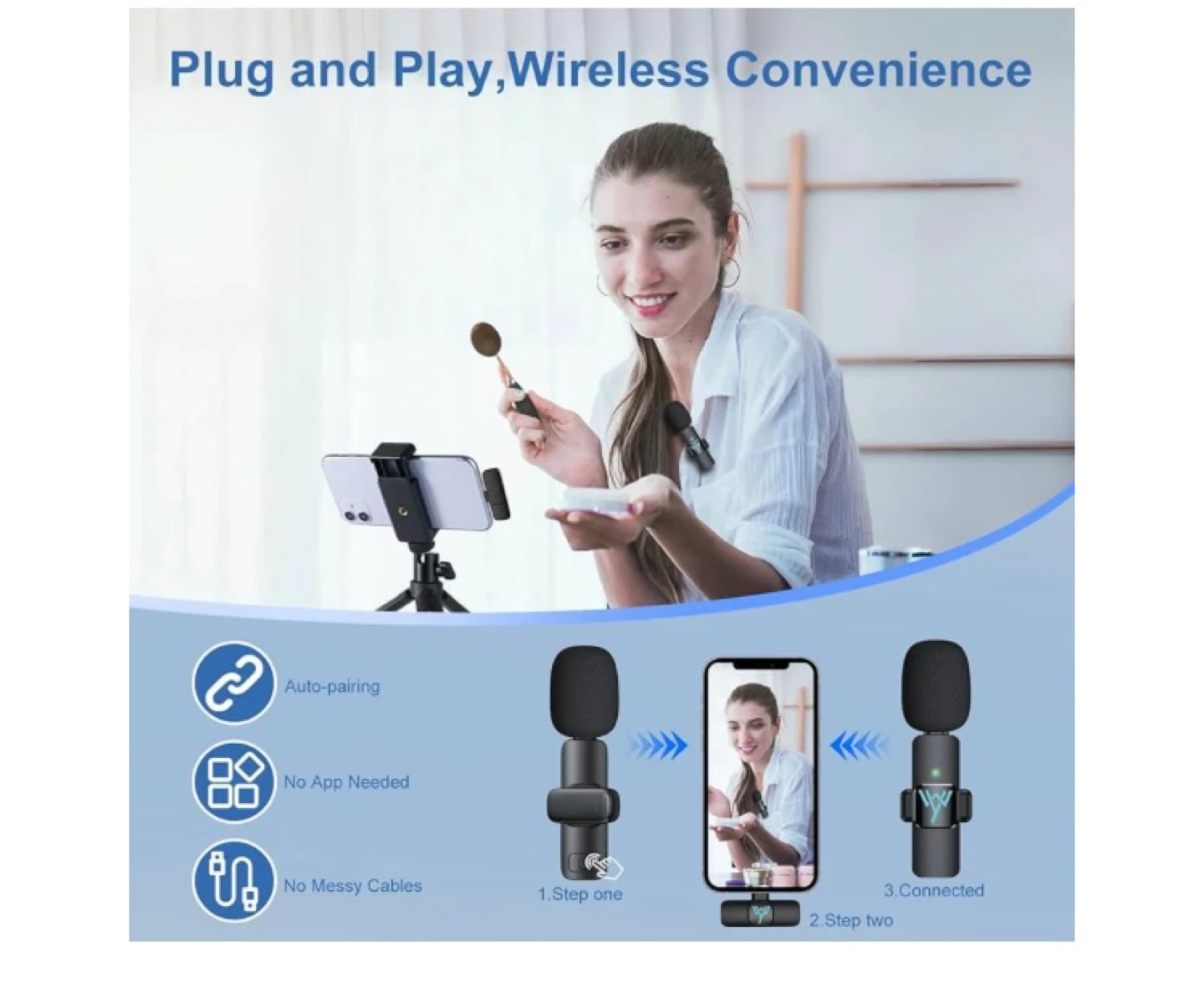 YIDEING Wireless Radio Microphone Set - photo 4